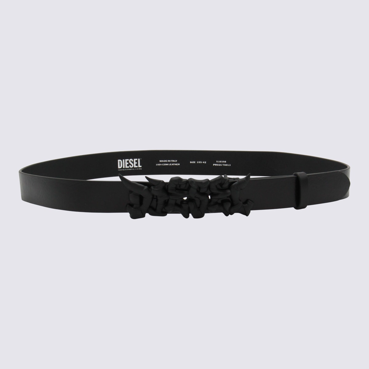 Diesel Belts Blacks And Greys In Black