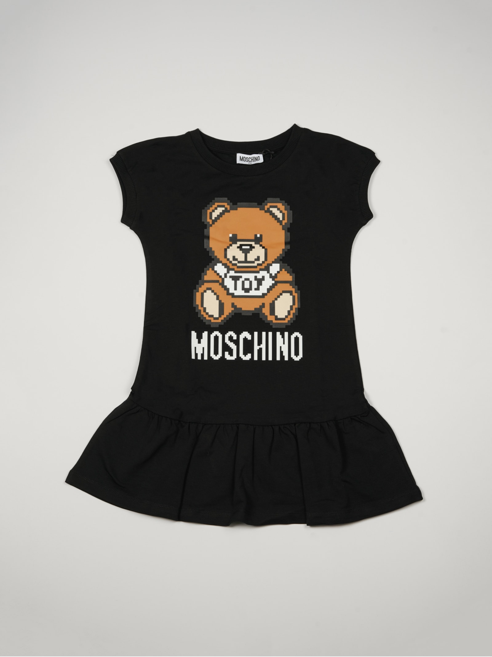Moschino Jersey With Logo Dress