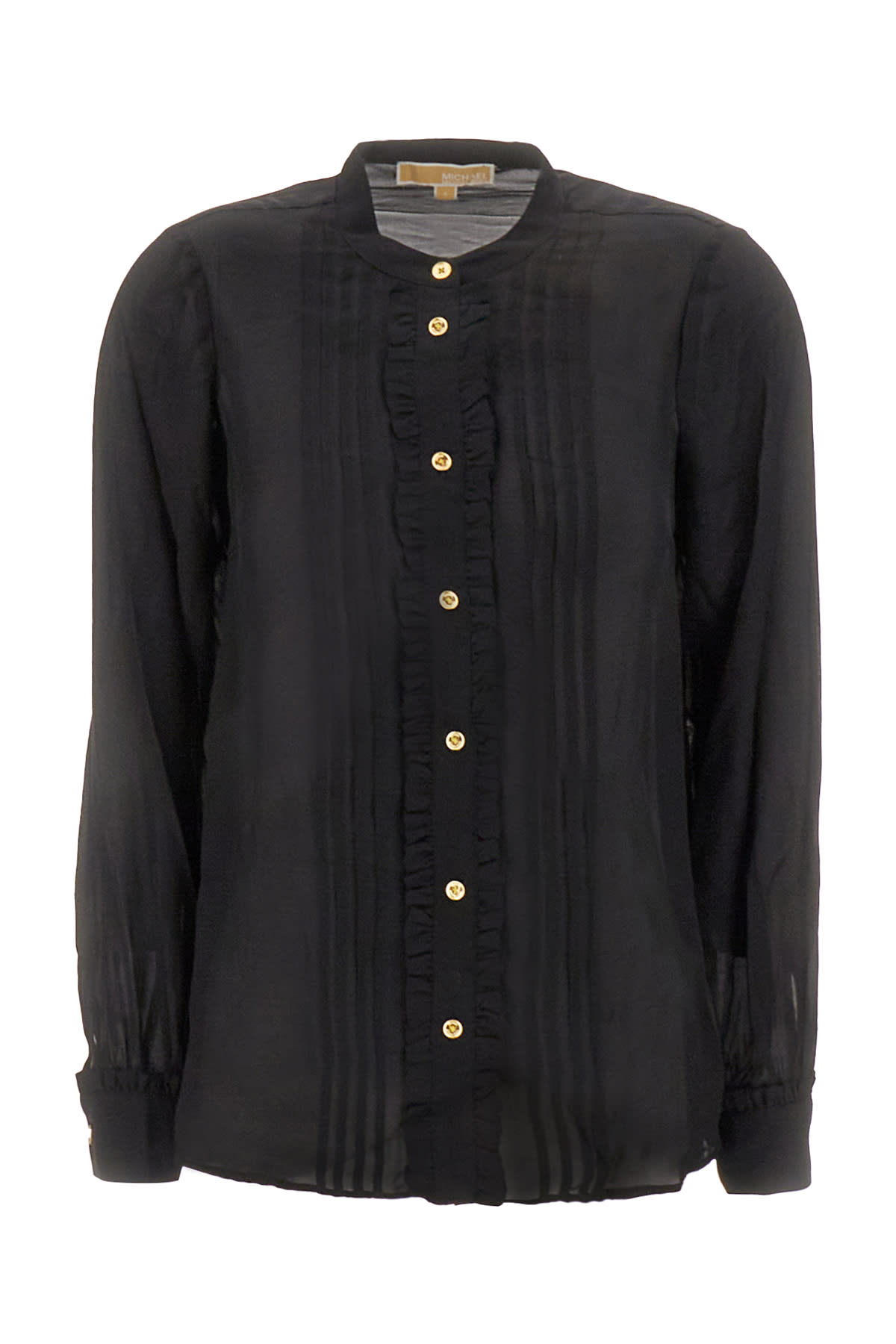 Shop Michael Kors Black Viscose Blend Blouse