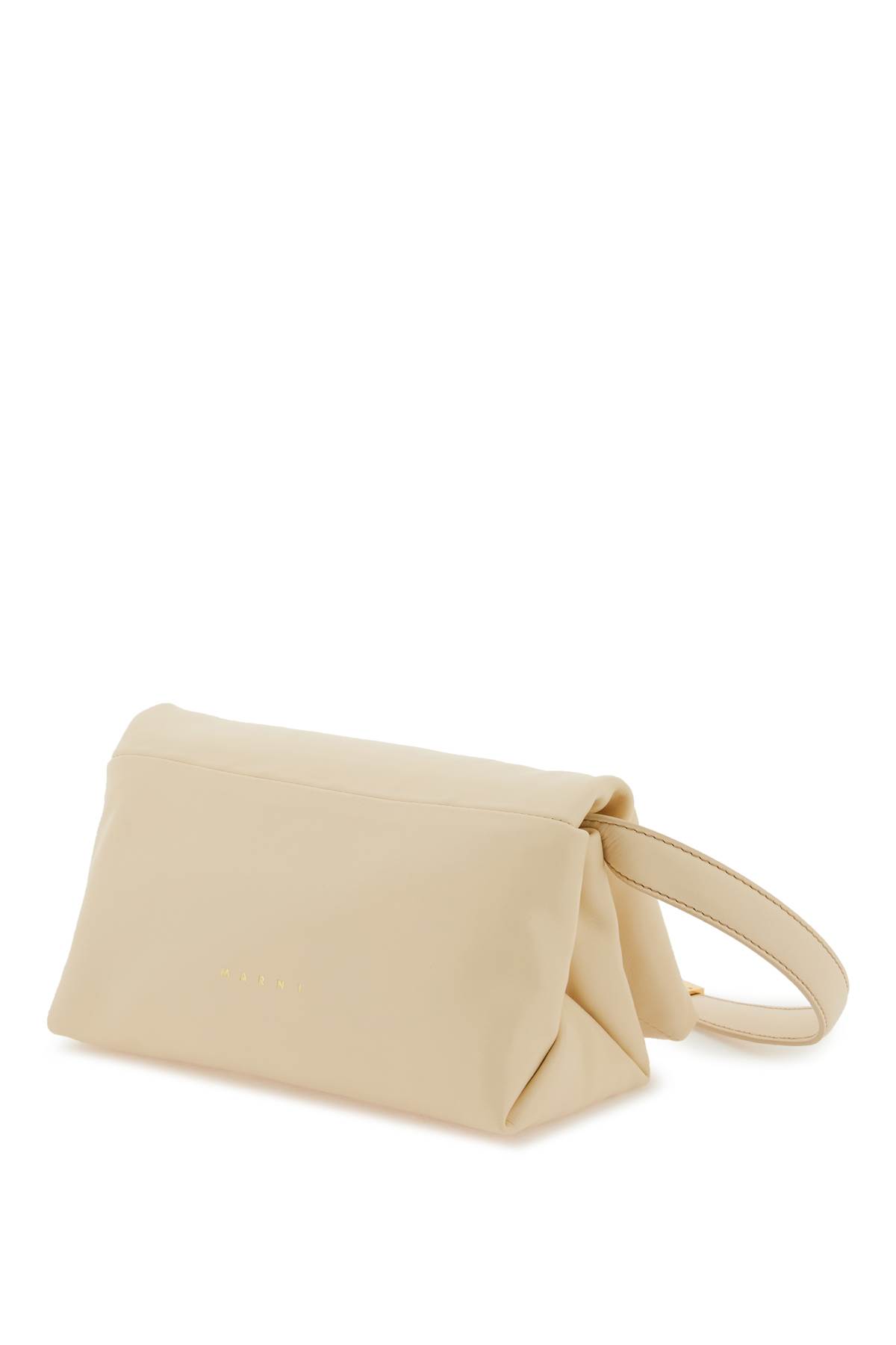 Shop Marni Prisma Bag Small In Natural