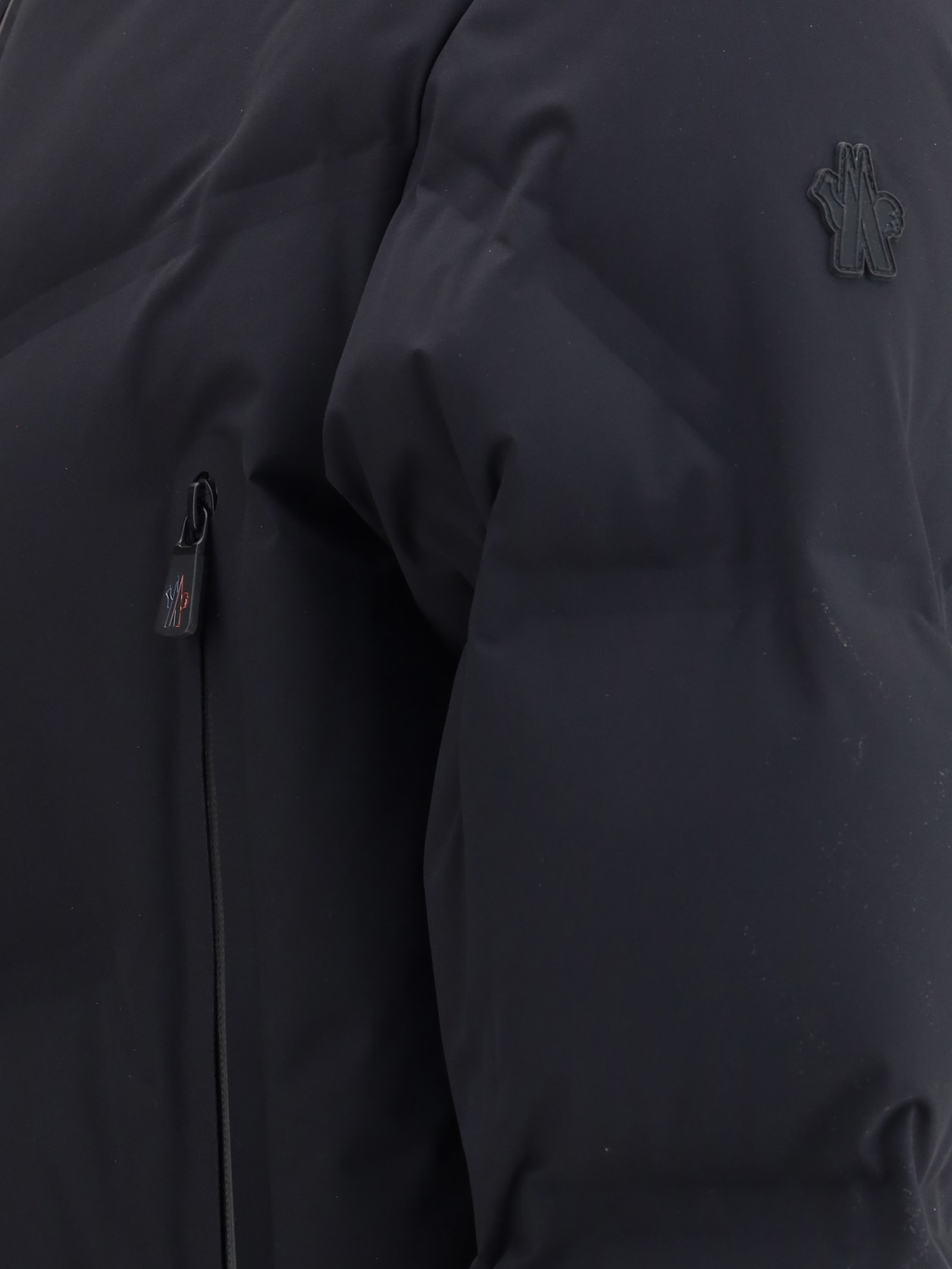Moncler Grenoble Outerwears In Black