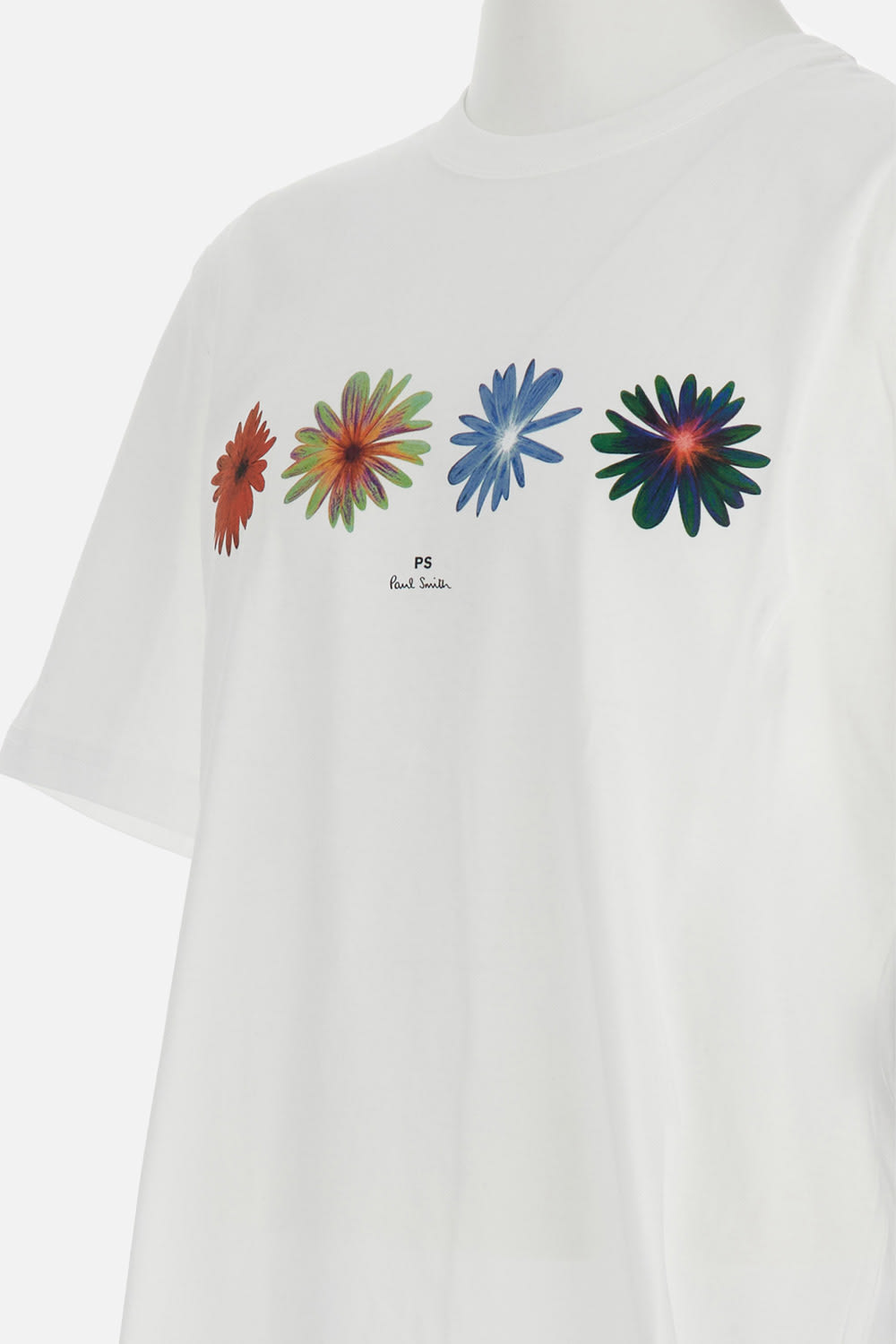 Paul Smith Casual Fit Floral T-shirt In Multi