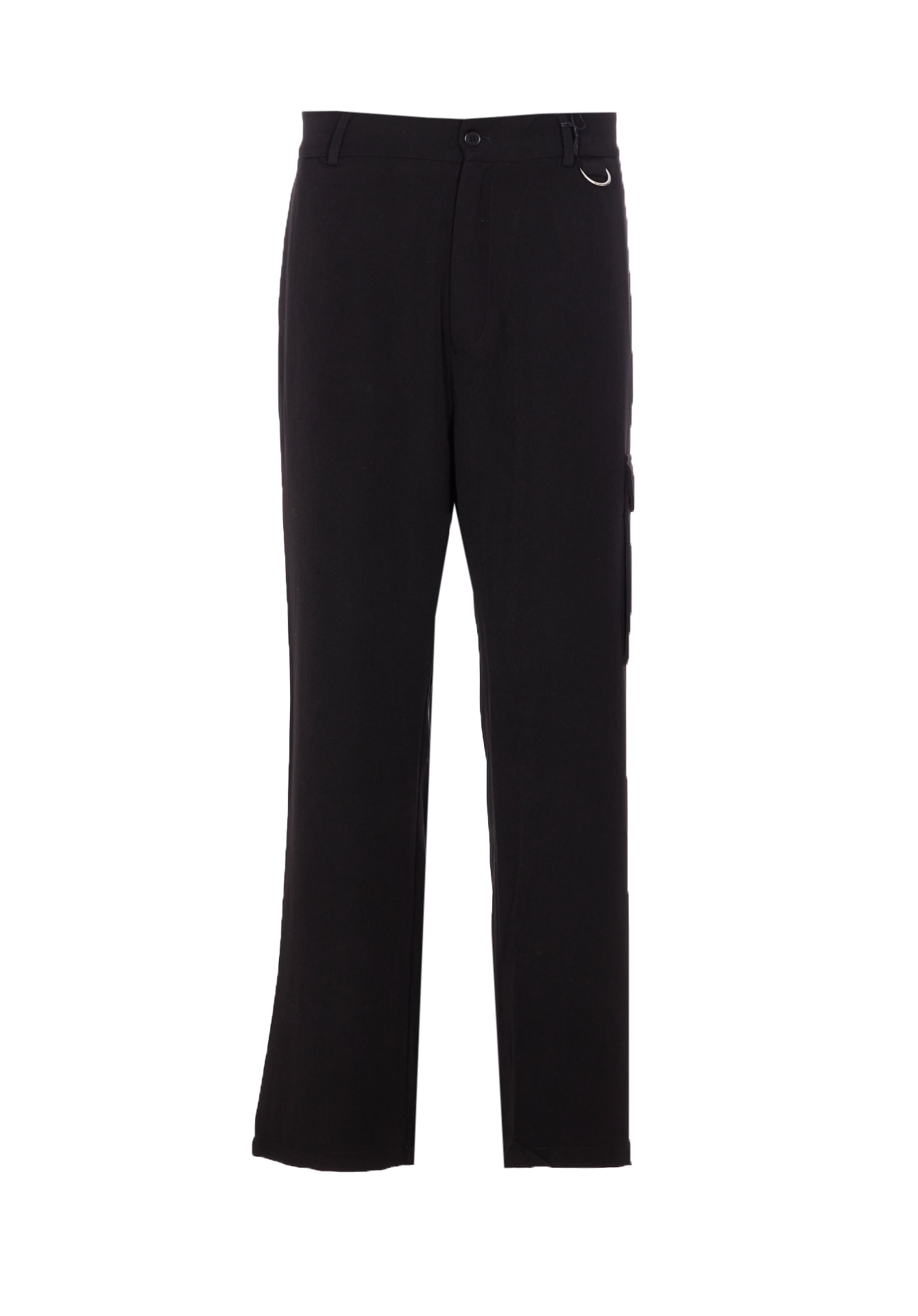 Family First Cargo-pocket Trousers In Black