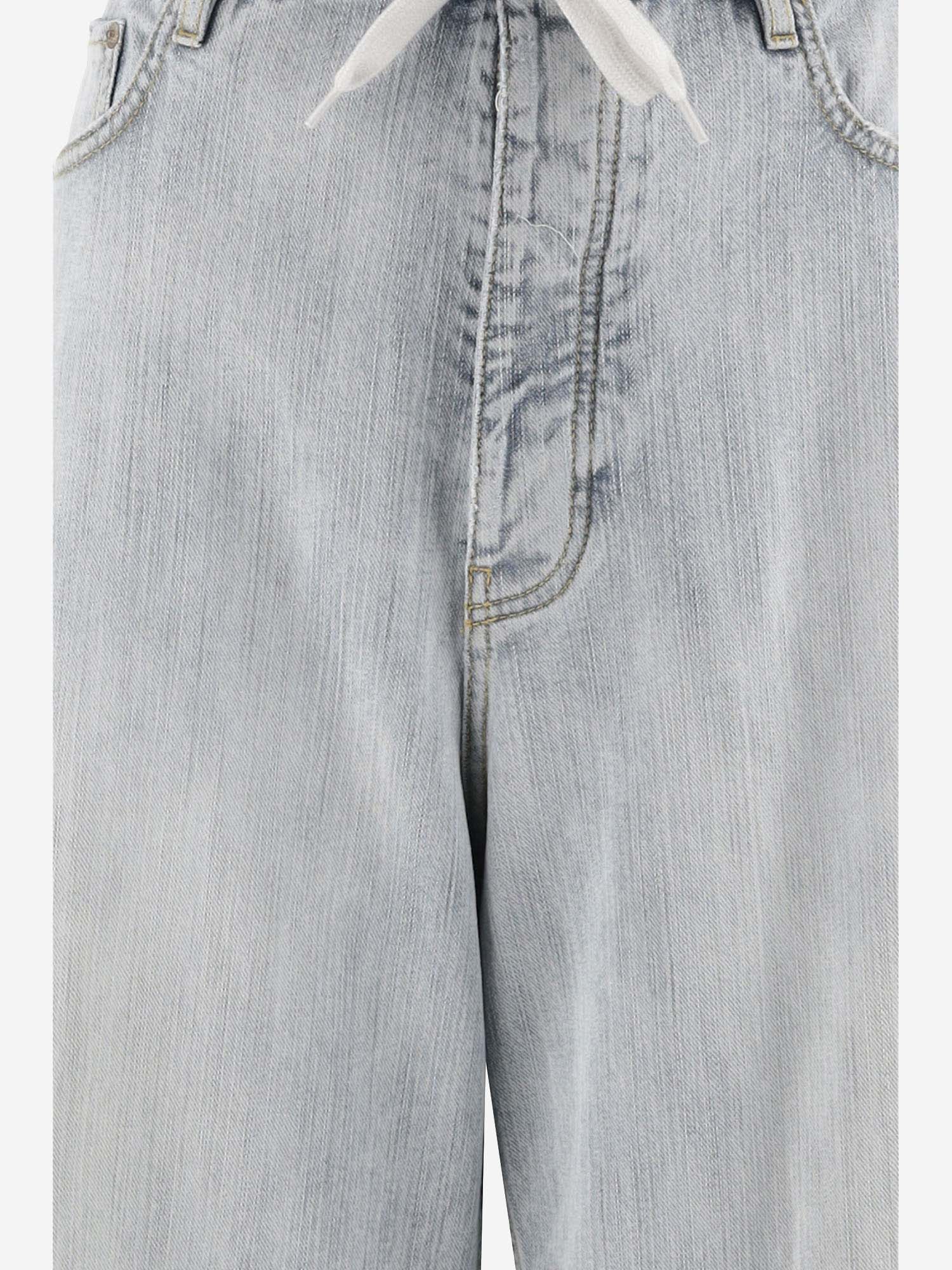 BALENCIAGA COTTON DENIM JEANS 