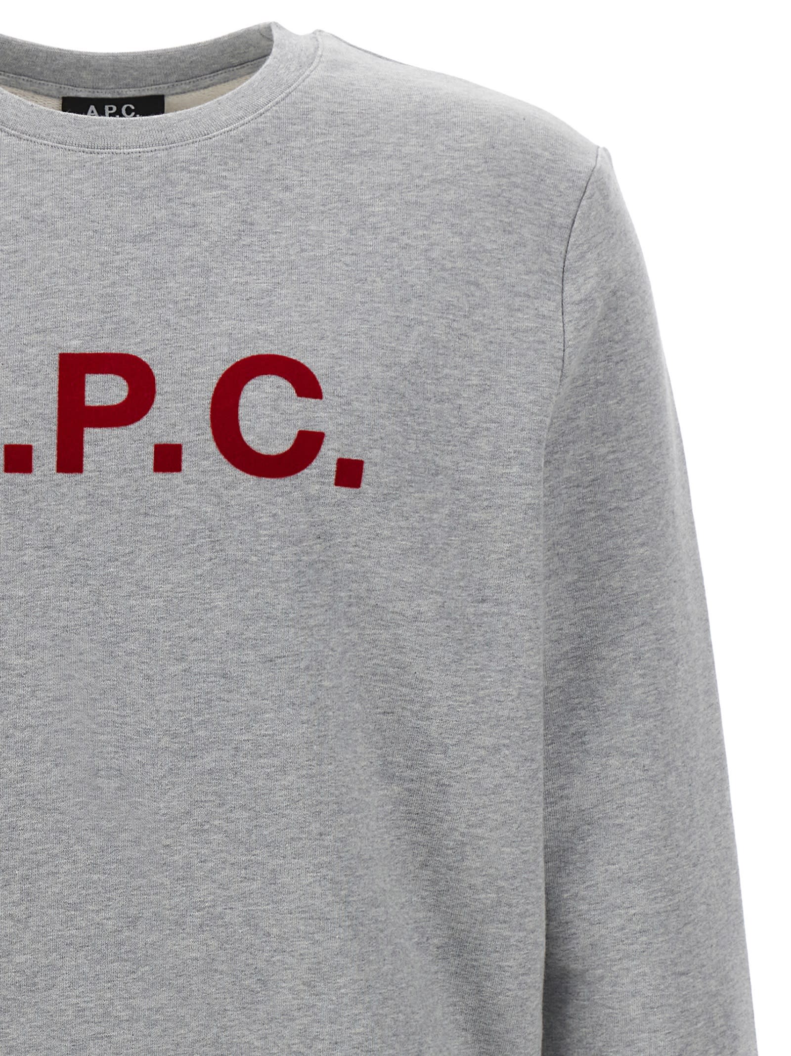 Shop Apc Vpc Sweatshirt In Grey