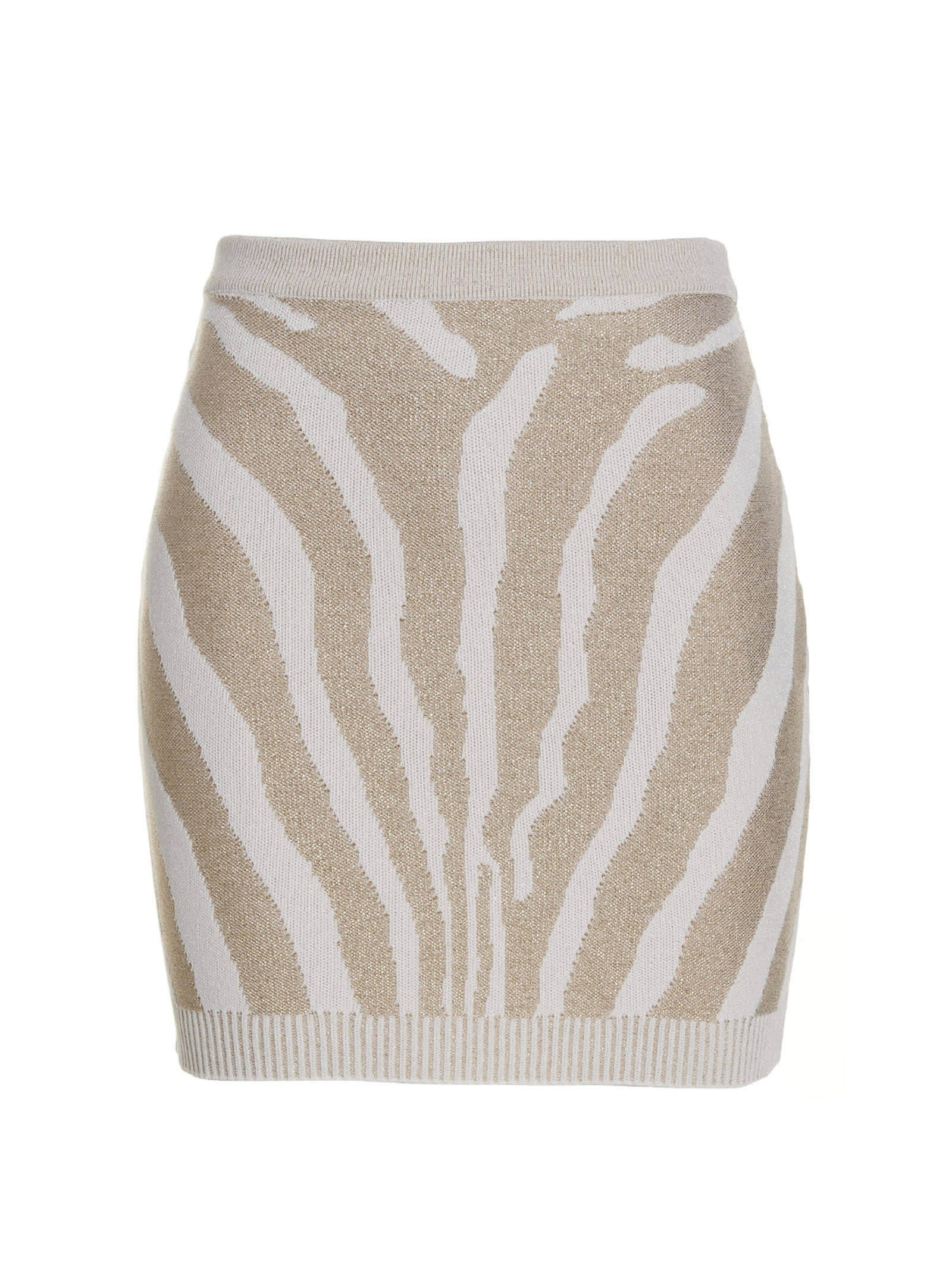 Balmain Zebra Miniskirt