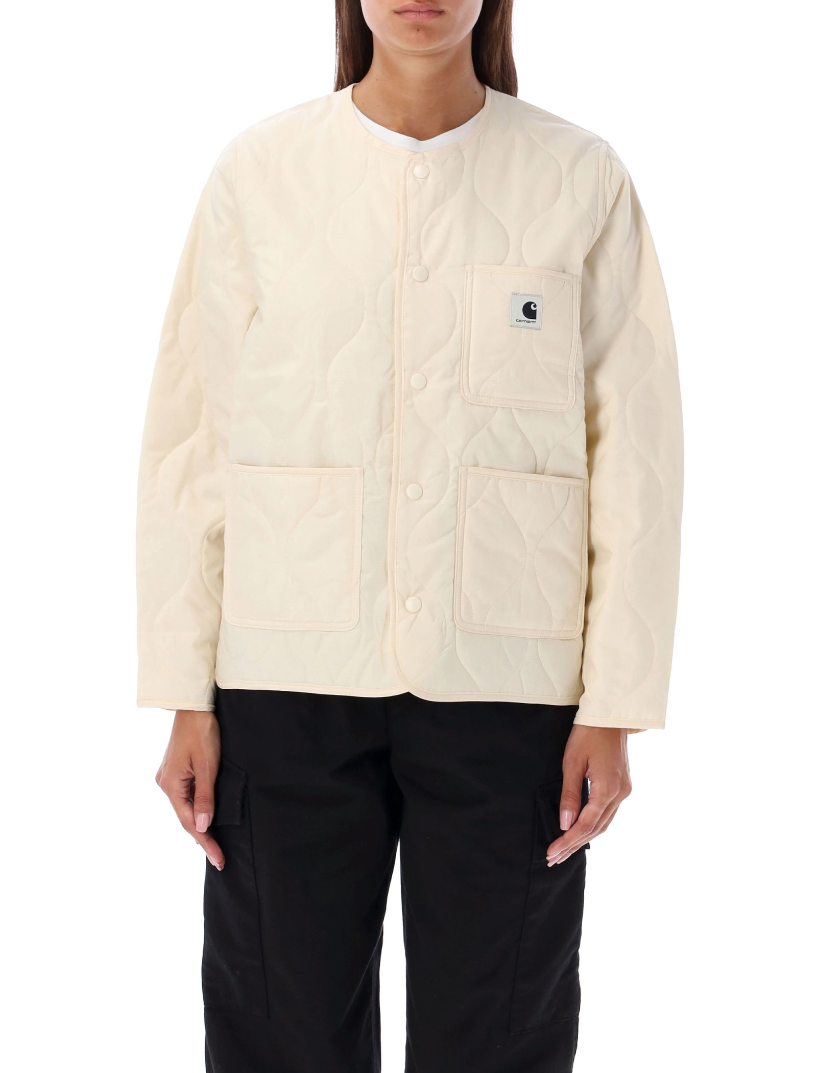Carhartt Beige Skyler Liner Jacket In Natural