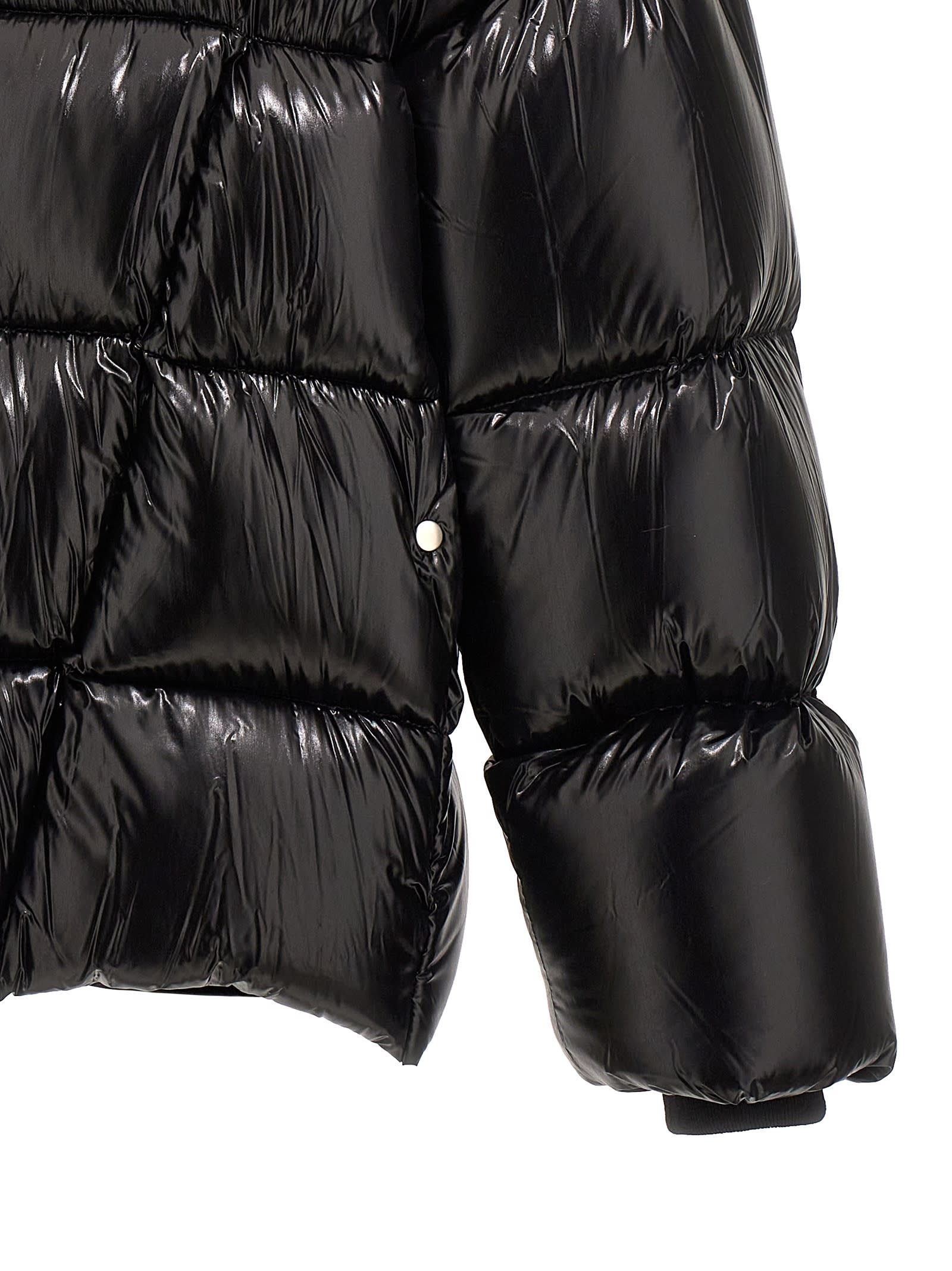 Shop Rick Owens Flight Down Jacket In Black