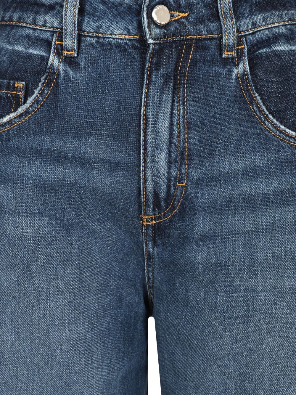 Shop Icon Denim Poppy Wide Leg Jeans In Blue
