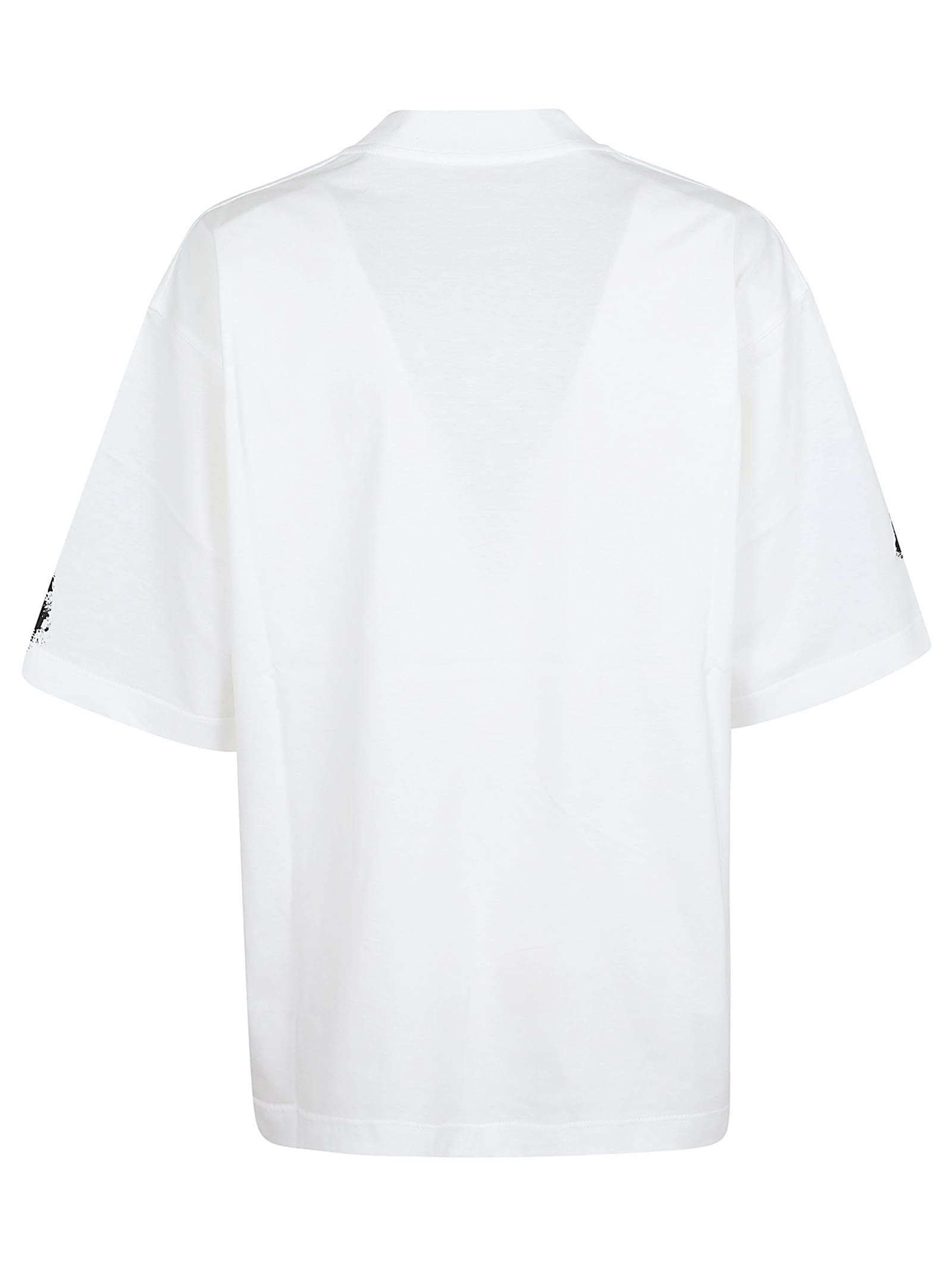 Shop Marni T-shirt In Lily White