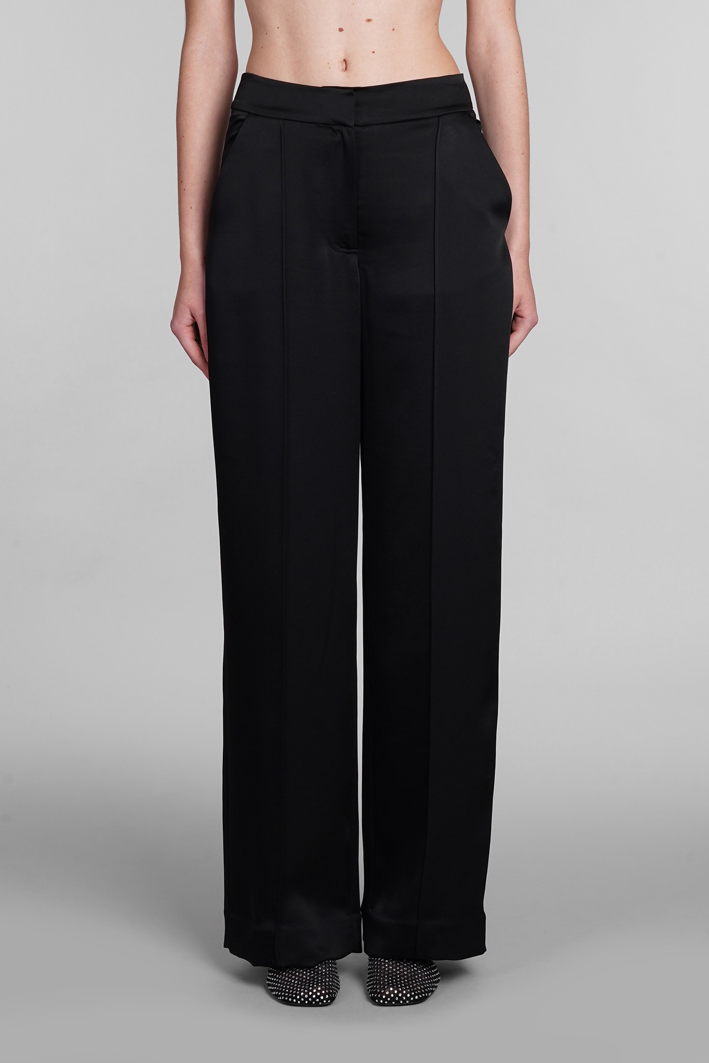 Simkhai Kyra Pants In Black Acetate