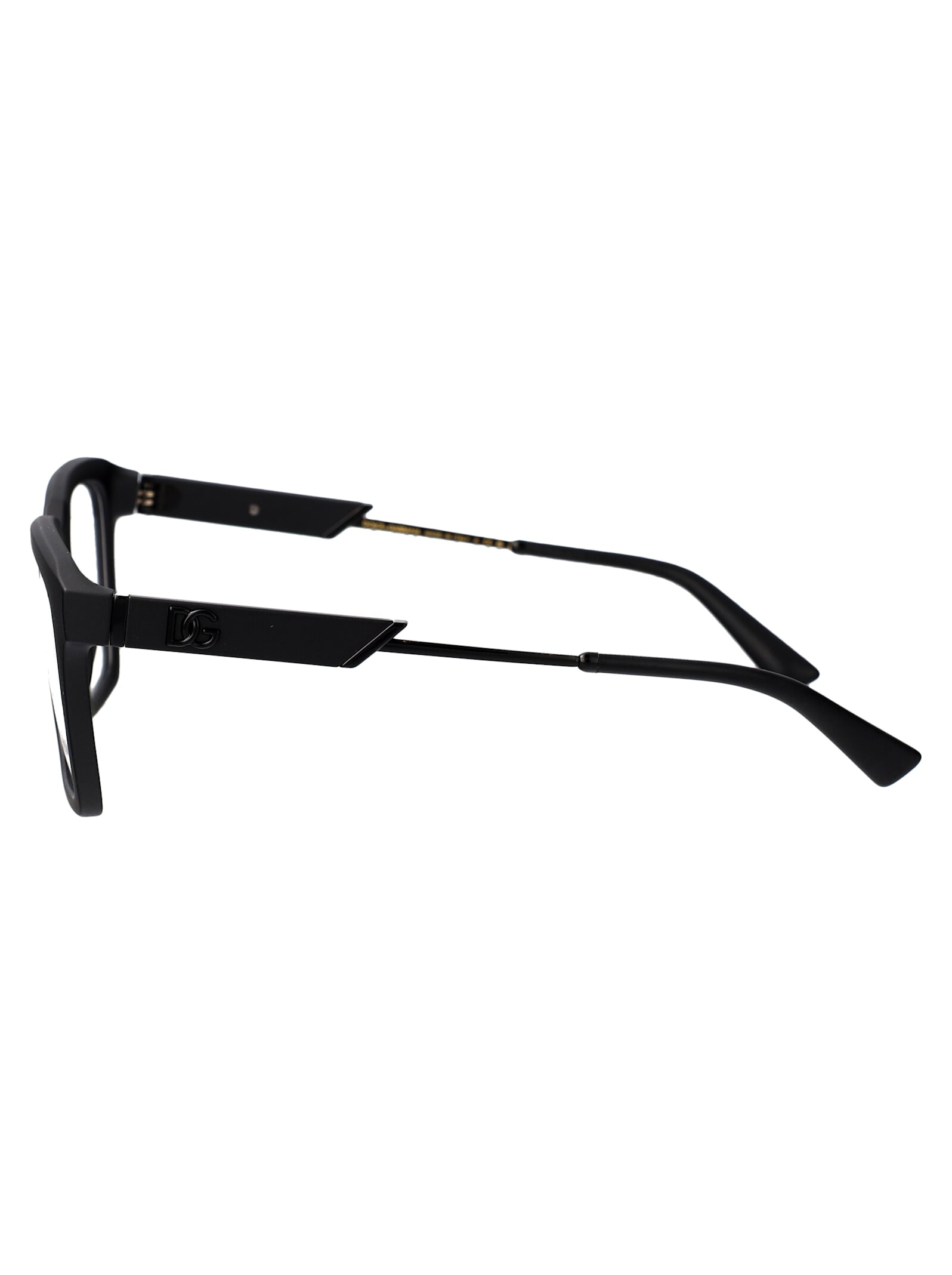 Shop Dolce &amp; Gabbana Eyewear 0dg5104 Glasses In 2525 Matte Black