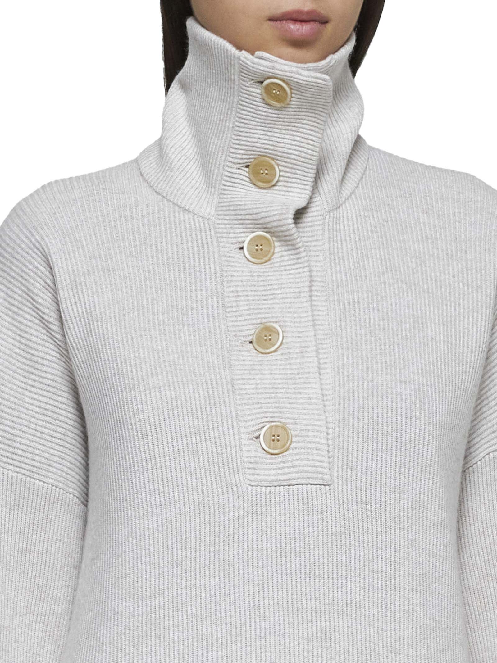 Shop Brunello Cucinelli Sweater In Madreperla