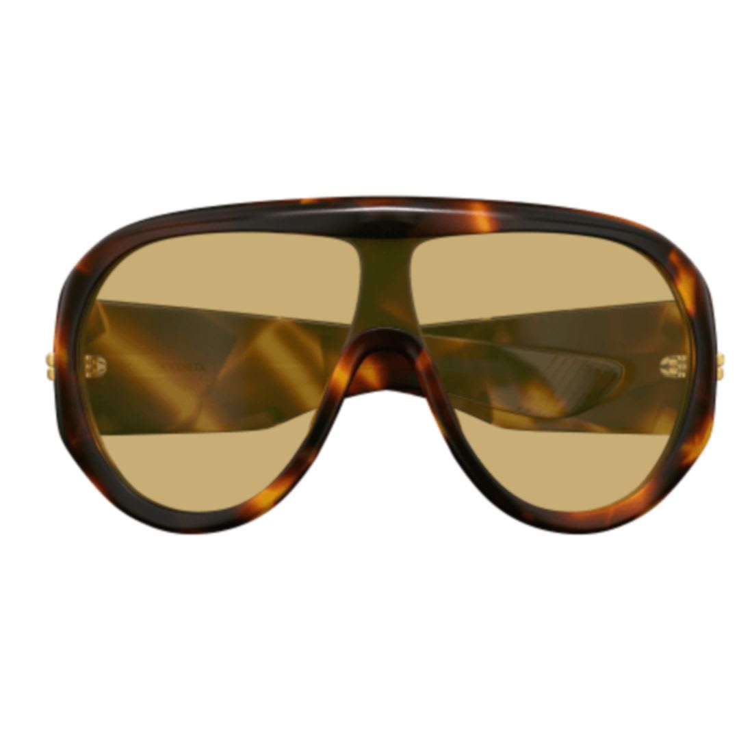 Bottega Veneta Bv1345s-002havana-havana-brown In Multi