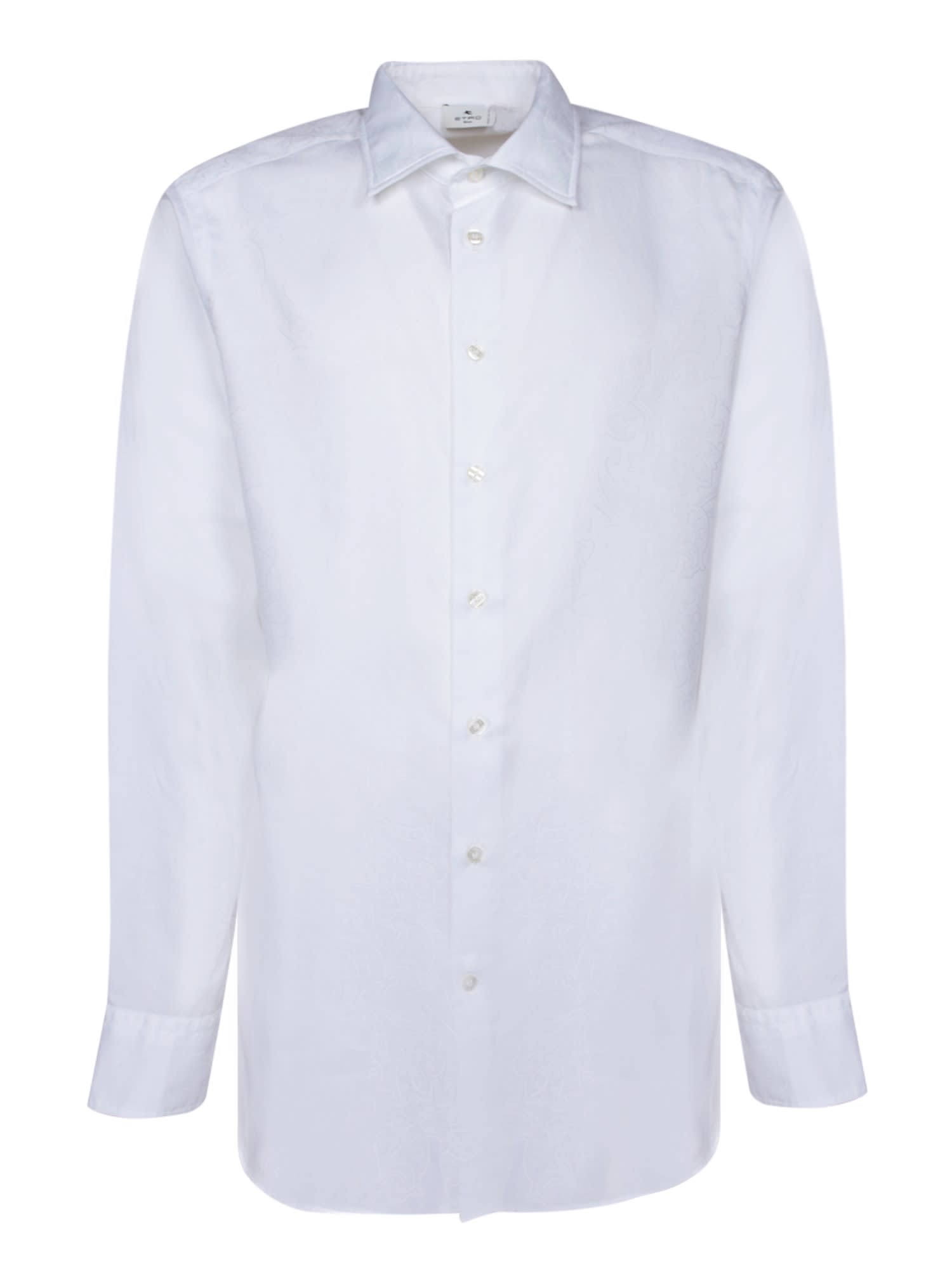 ETRO ARMORED WHITE SHIRT 