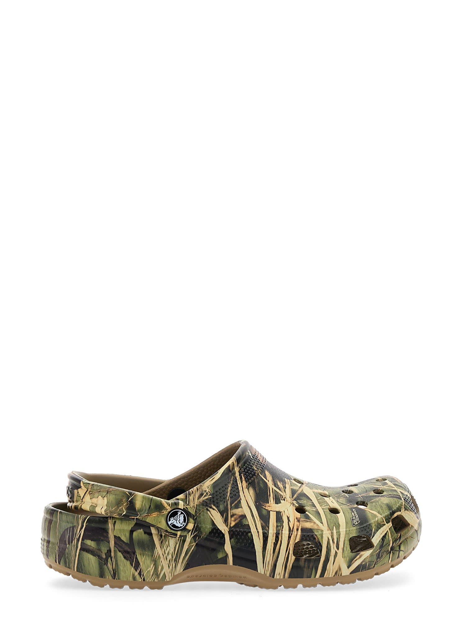 Crocs Clog With Camouflage Print In Multi