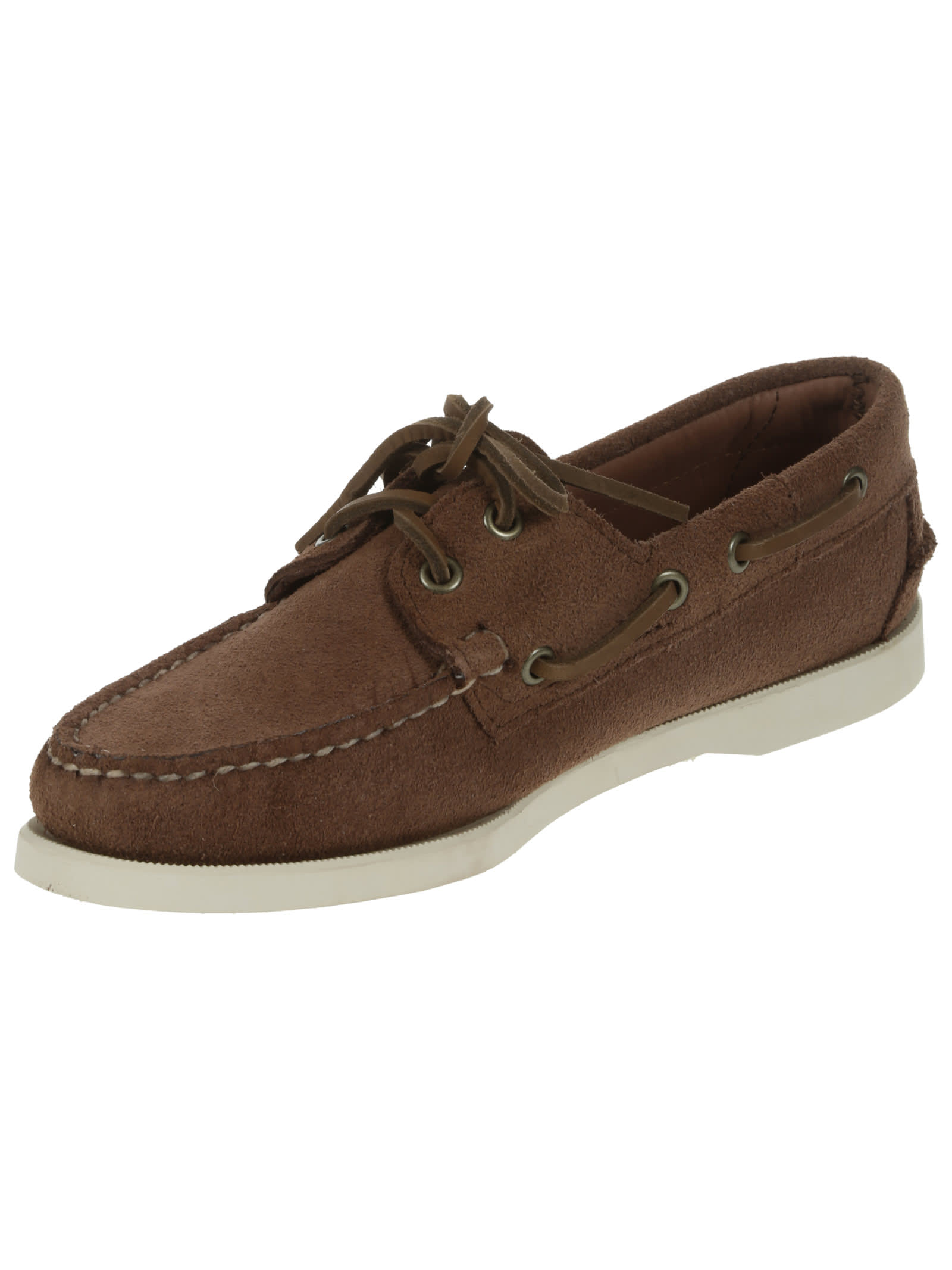 Shop Sebago Portland Flesh Out Woman In Dk Brown