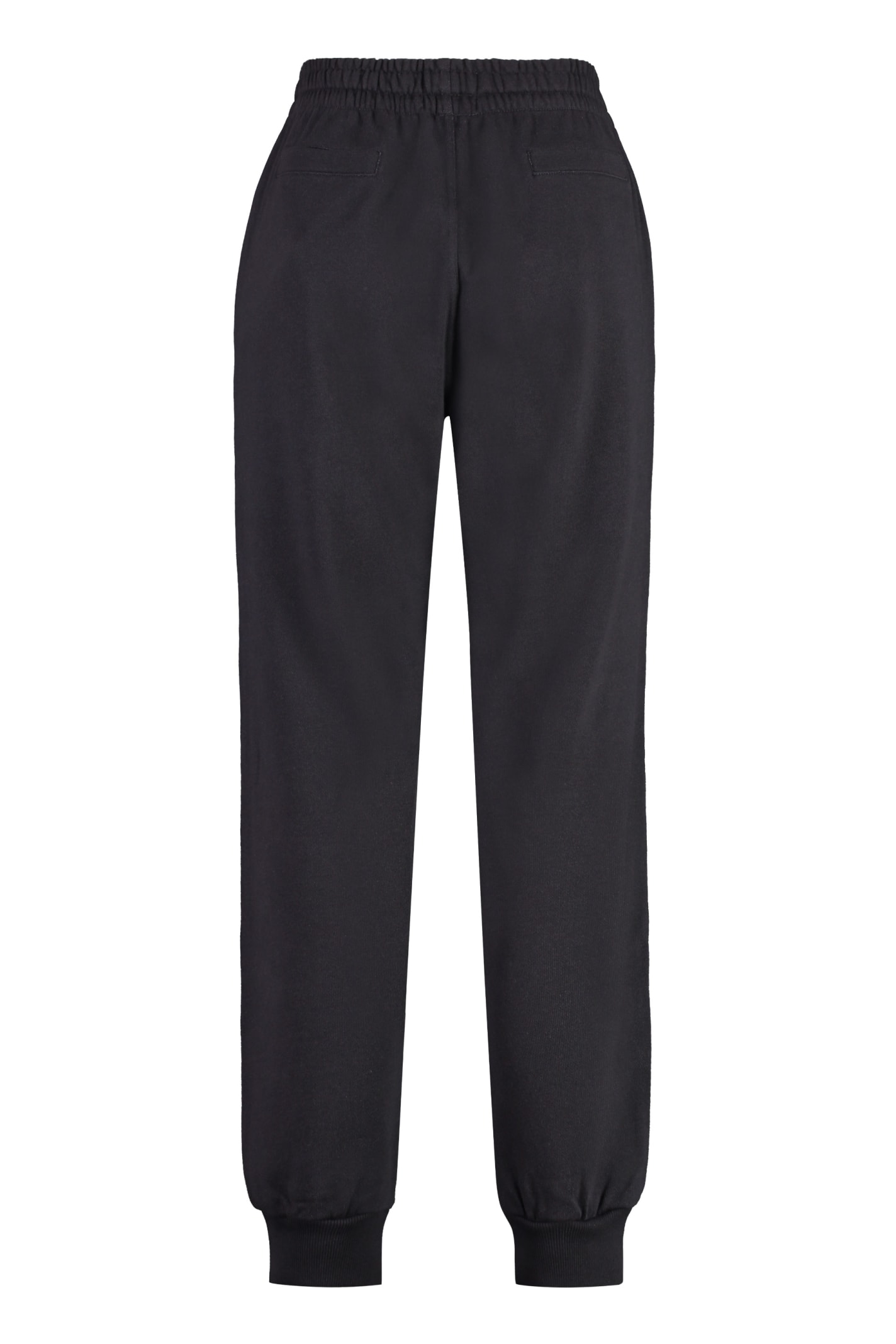 Shop Marant Etoile Malona Cotton Blend Track-pants In Prune