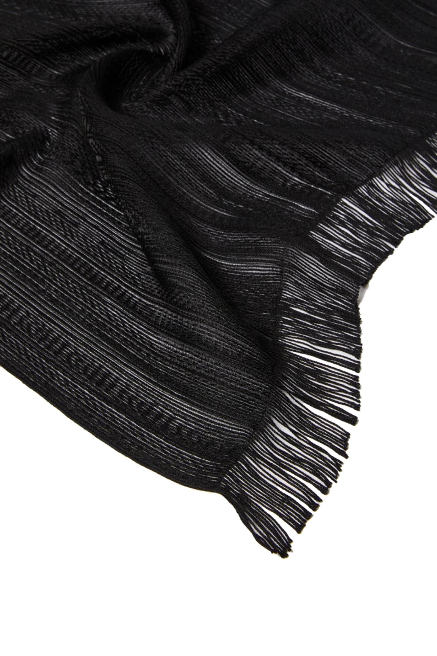 Shop Max Mara Fiesole Foulard In Nero