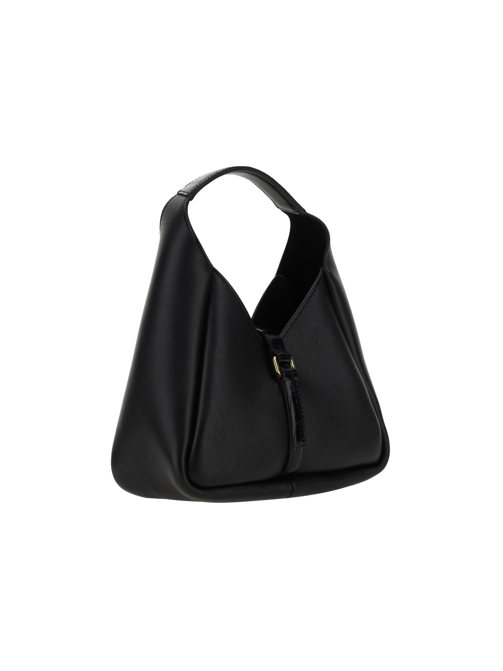 Shop Givenchy G-hobo Mini Bag In Black