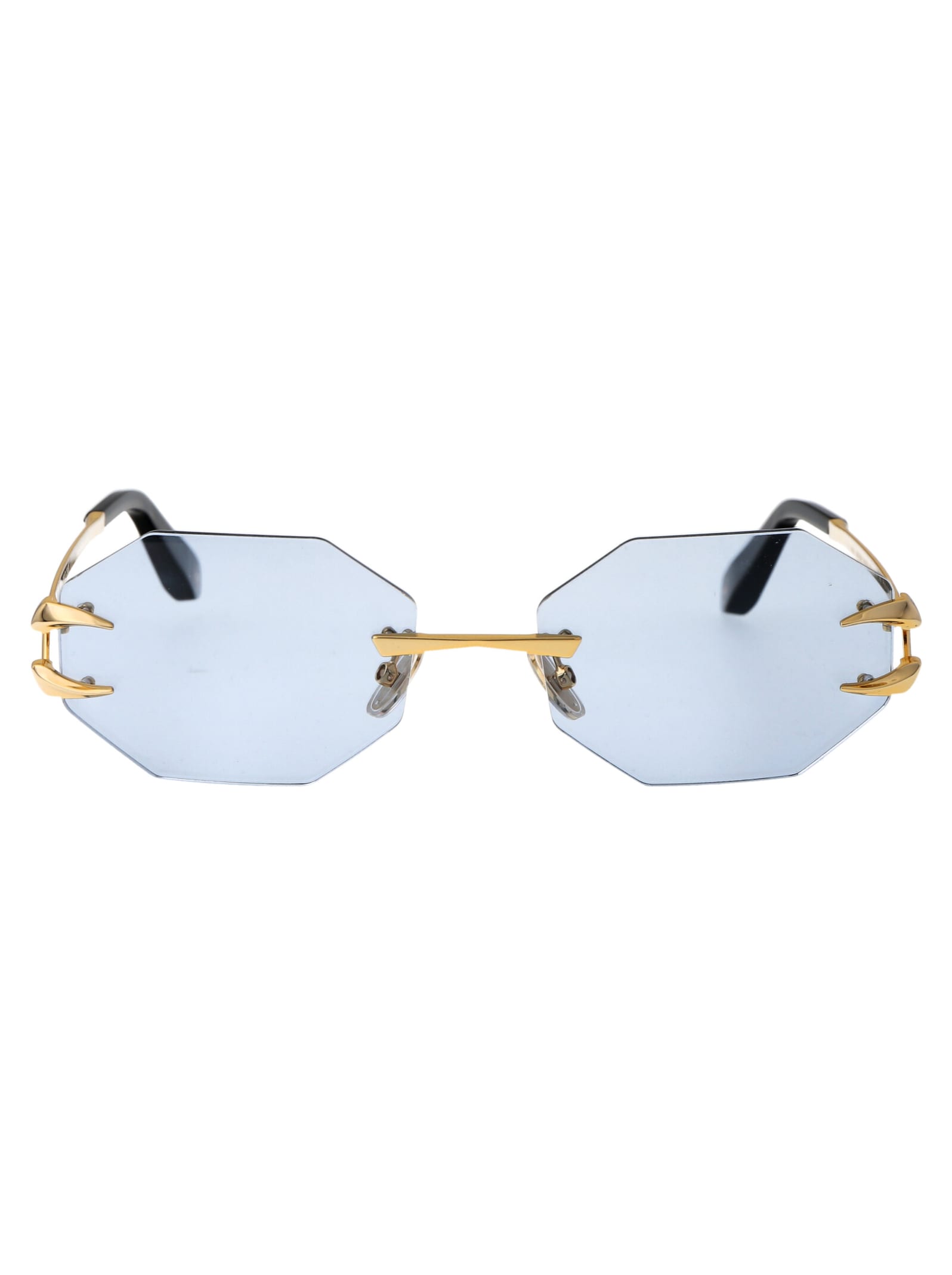 Roberto Cavalli Src005 Sunglasses In 400f Gold