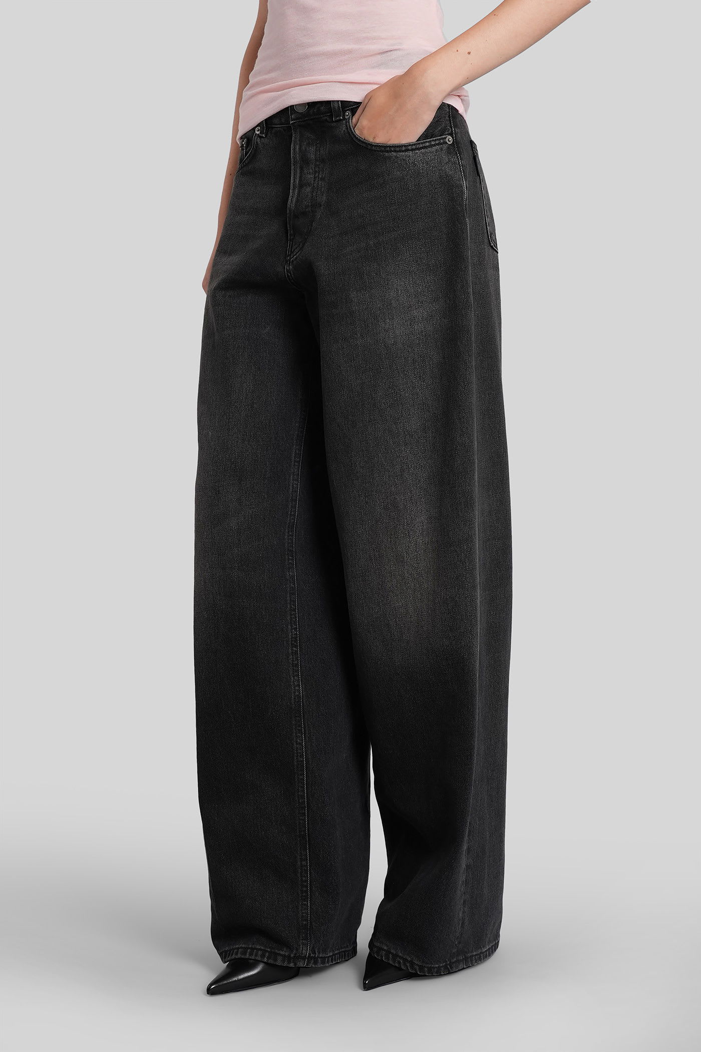 Haikure Bethany Earl Jeans In Black Denim In Black