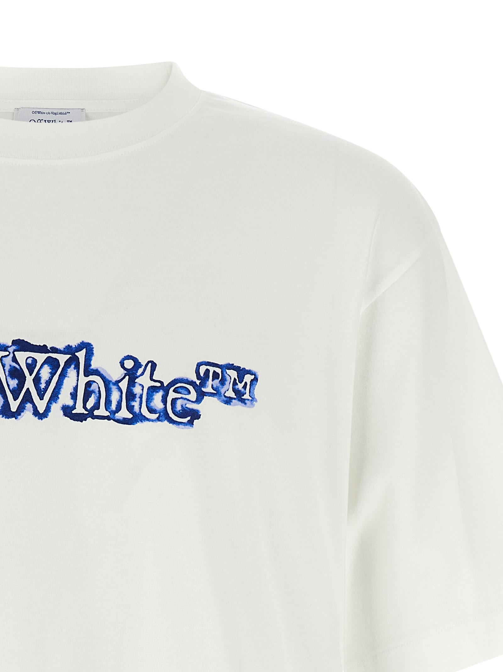 Off-white Arrow Graphic Short Sleeve T-shirt In White