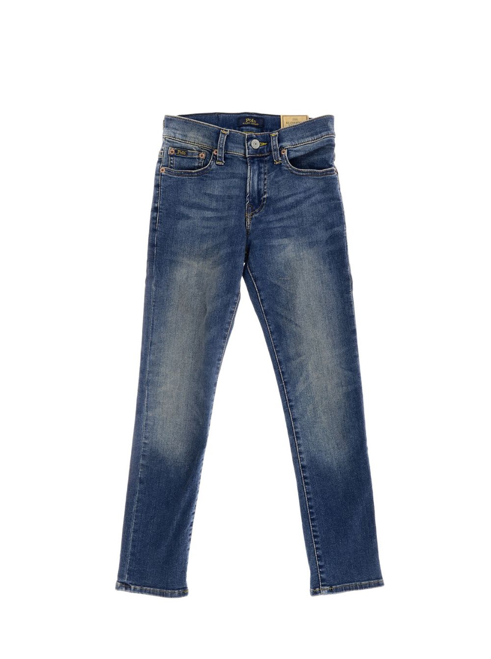 Ralph Lauren Kids' Five-pocket Blue Denim Jeans Boy