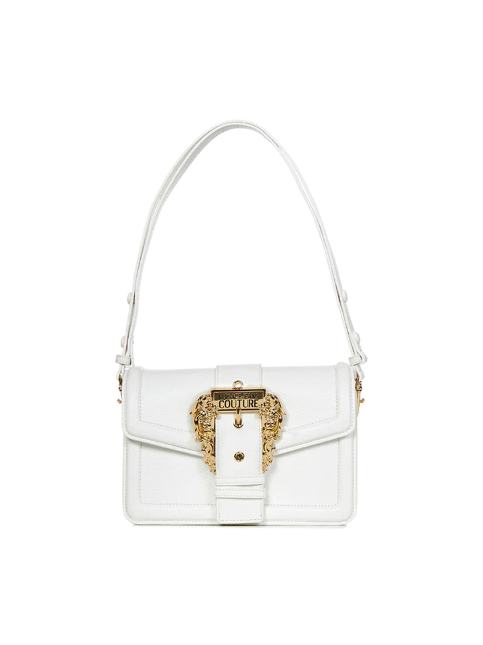 Versace Jeans Couture White Shoulder Bag