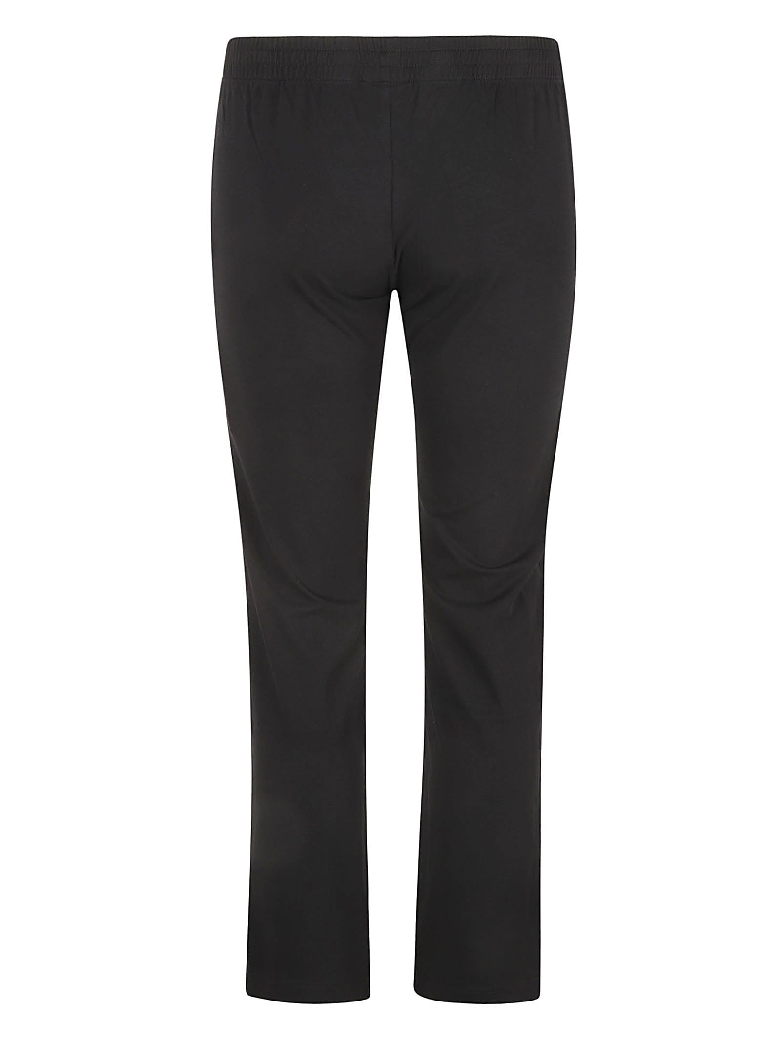 Shop Balenciaga Low-waist Trousers In Black