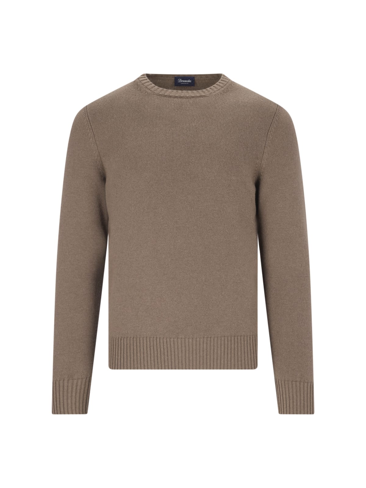 Shop Drumohr Crewneck Sweater In Brown
