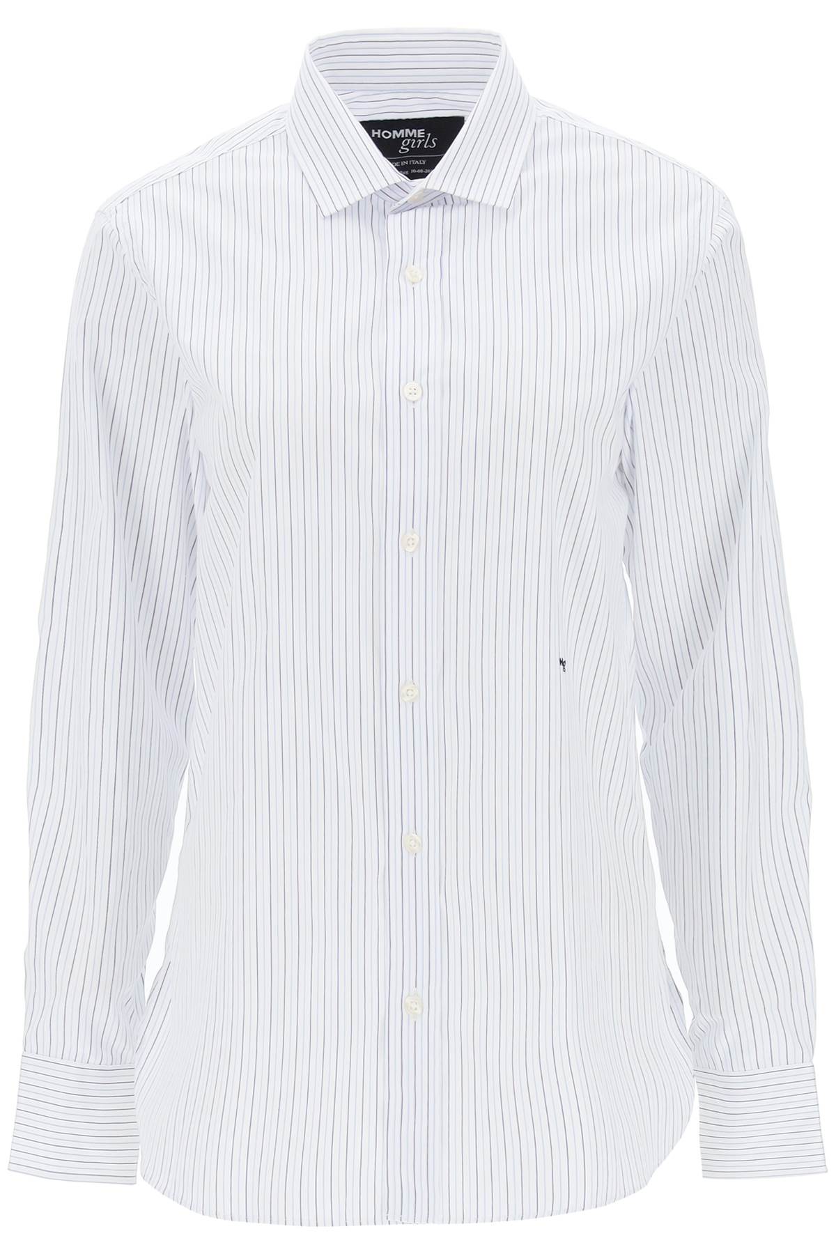 Striped Poplin Shirt