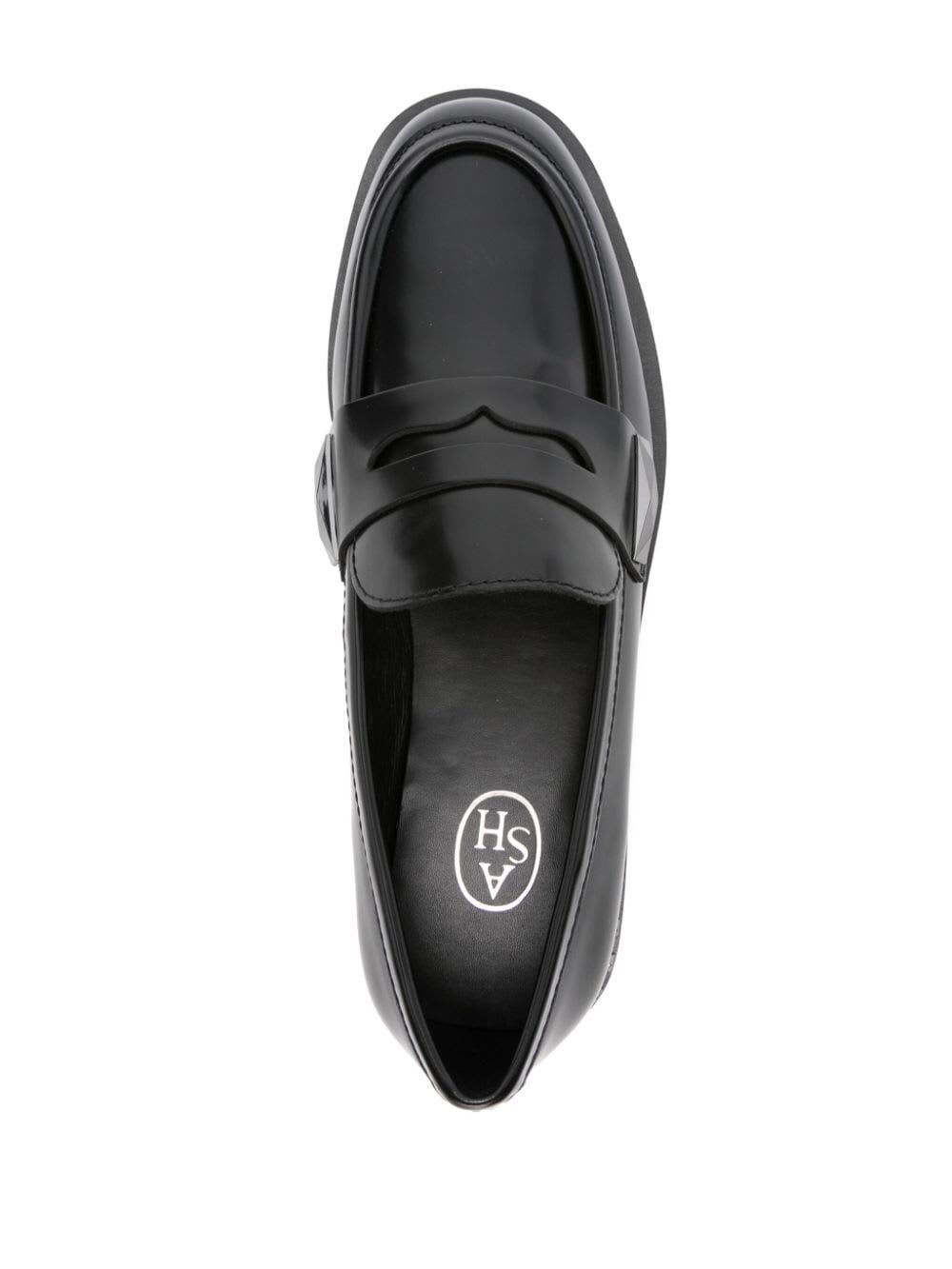 Shop Ash Whisperstu01 Loafer In Black