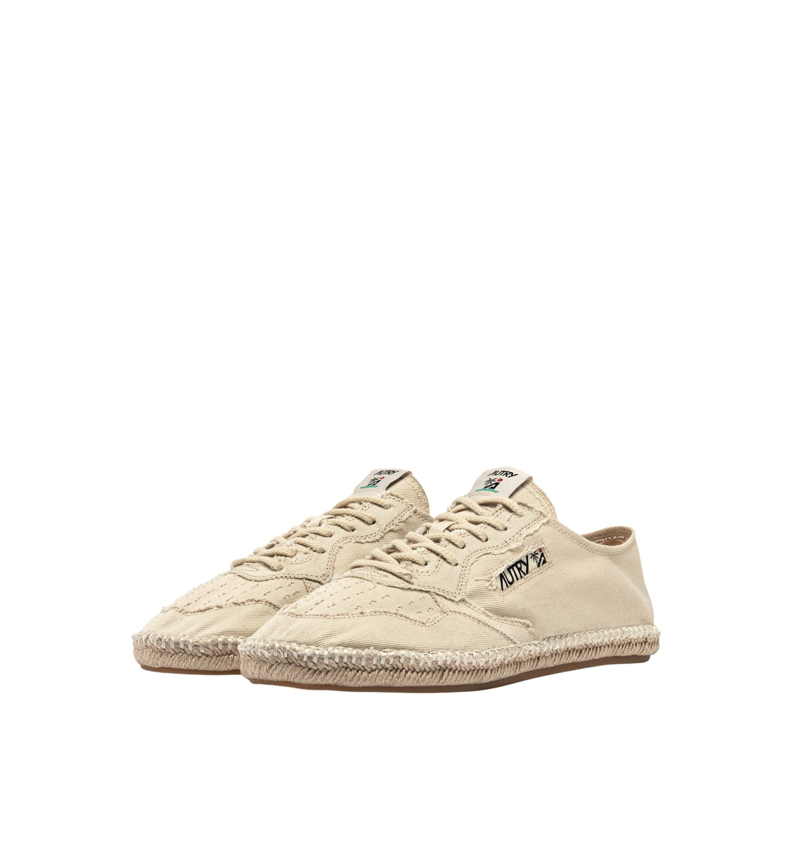 Autry Espadrillas Low Wom Can Can Ivory In White