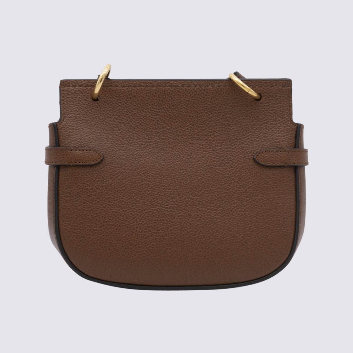Shop Mulberry Brown Leather Ambereley Crossbody Bag In Oak