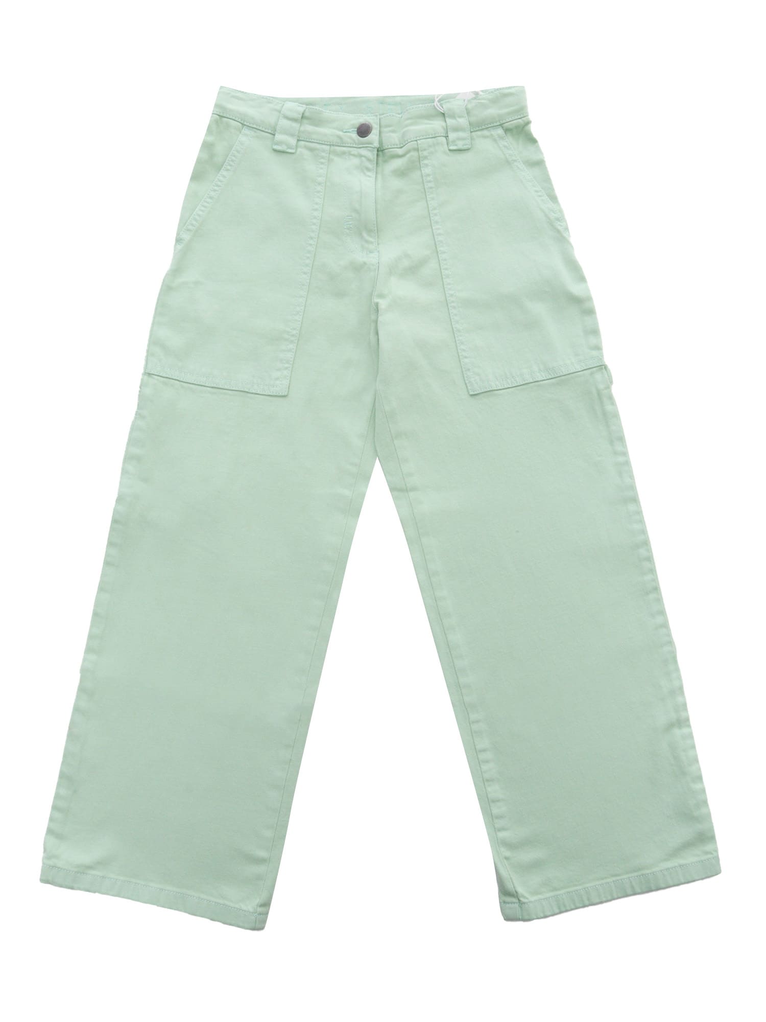 Stella Mccartney Kids' Green Mint Trousers