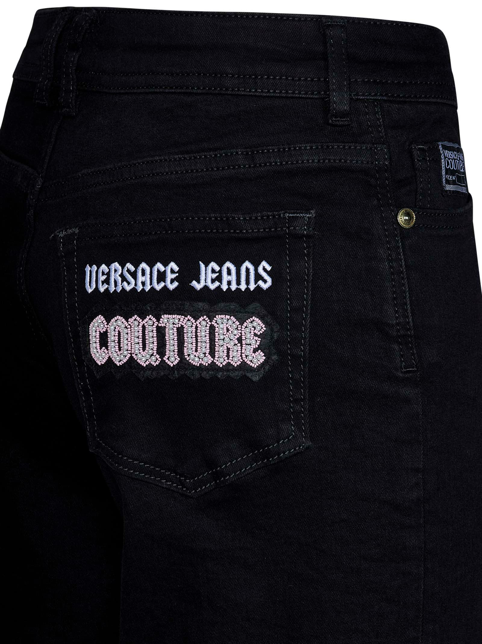 Shop Versace Jeans Couture Jeans In Black