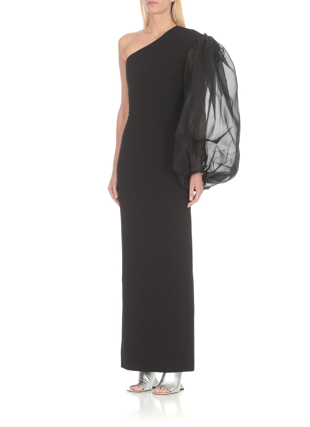 Shop Solace London Hudson Maxi Dress In Black