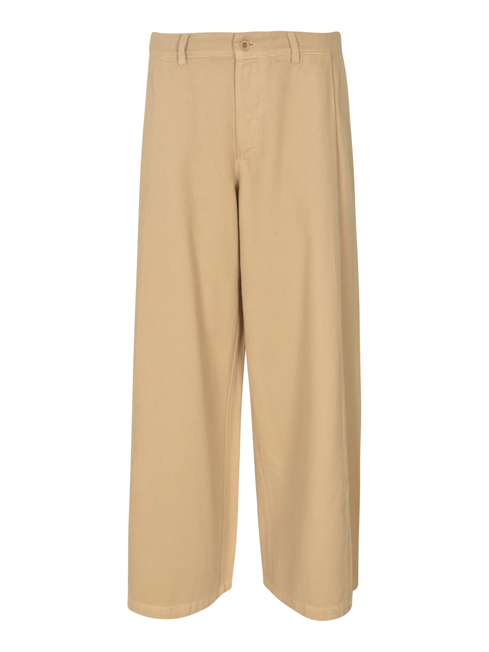 Shop Labo.art Diagonale Mel Trousers In Pepper