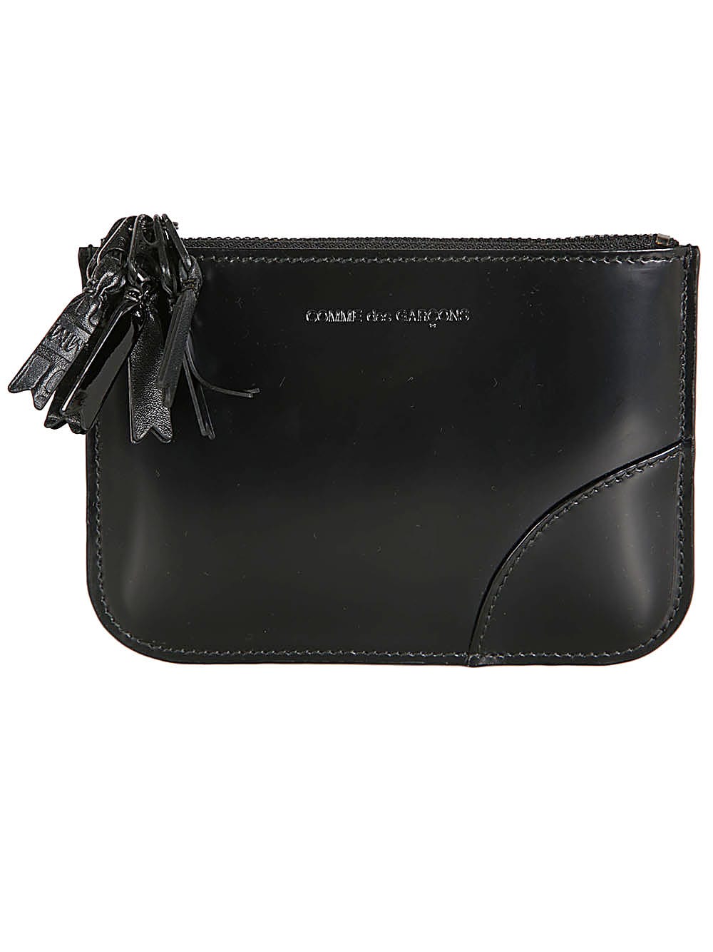 Comme Des Garçons Comme Des Garcons Wallet Multi-zip Wallet With In Black
