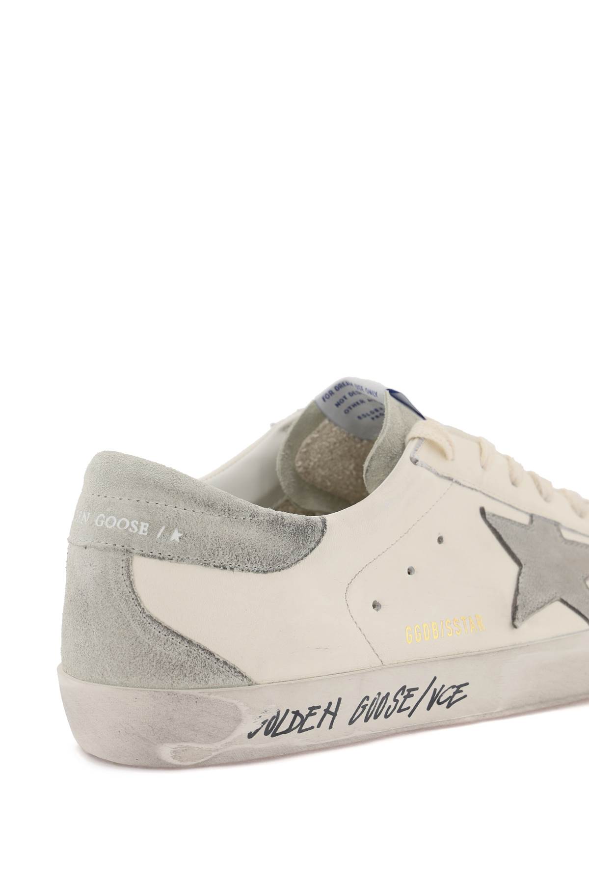 Golden Goose Superstar Classic Leather Sneakers In White