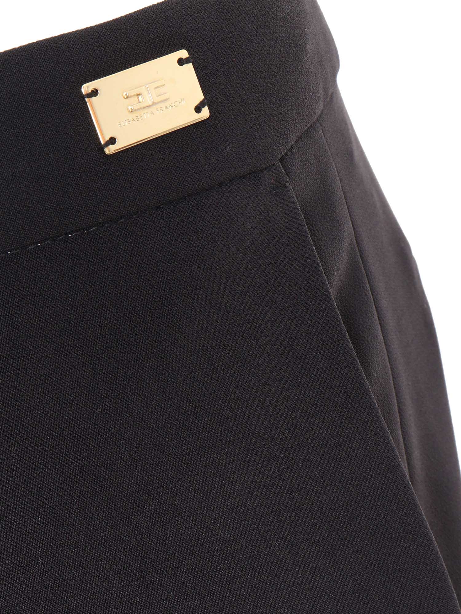 Elisabetta Franchi Pants In Nero