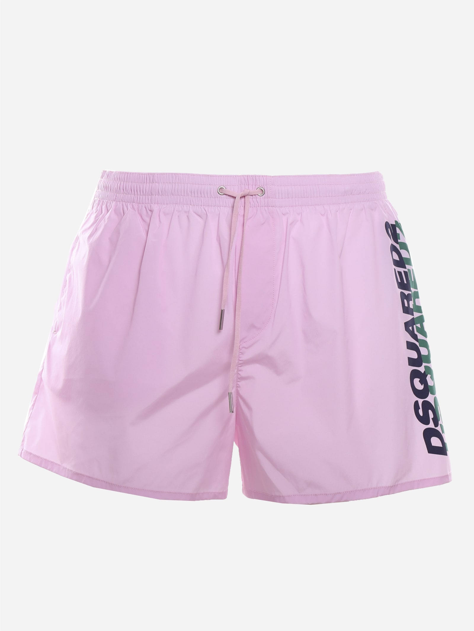 DSQUARED2 TECHNICAL FABRIC SWIM SHORTS WITH LOGO SHADOWS,D7B8P3790 -698