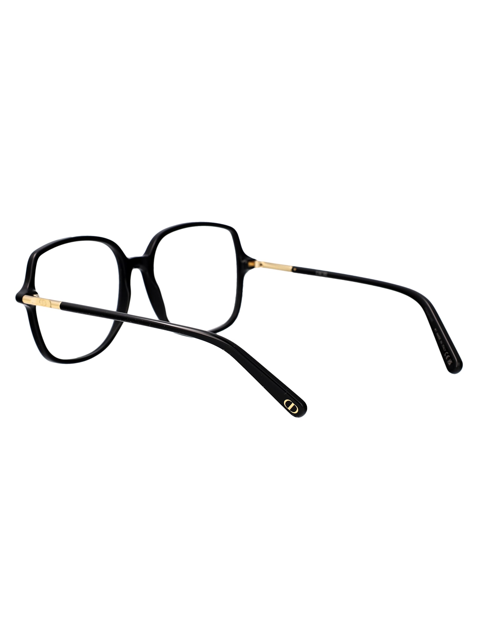 Shop Dior Mini Cd O Glasses In Black