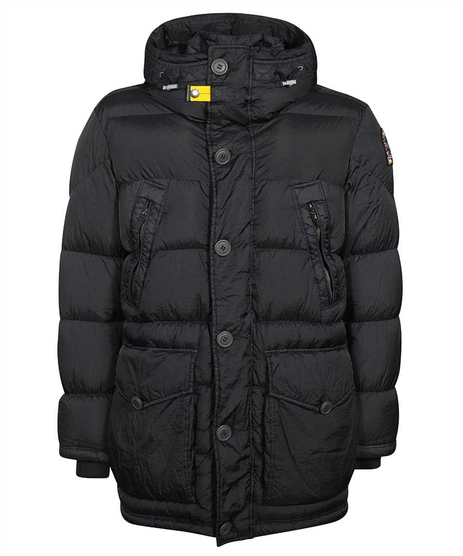 Shop Parajumpers Sheridan Hooded Down Jacket In Blue