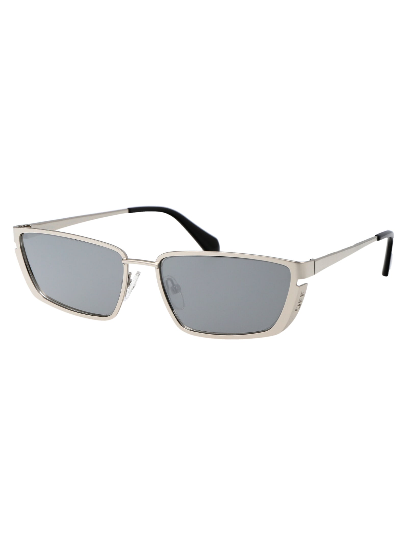 Shop Off-white Richfield Sunglasses In 7272 Silver Silver