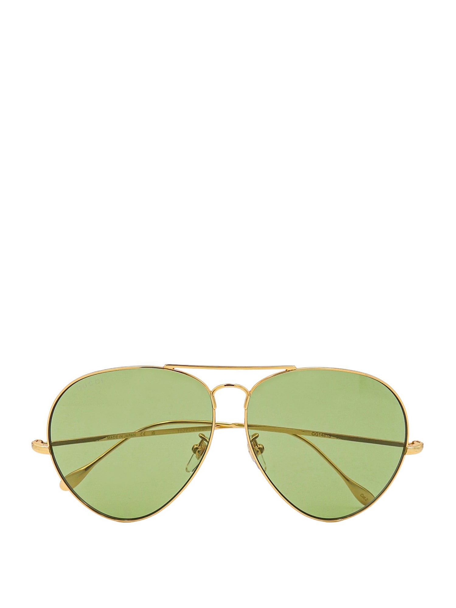 Gucci Navigator Sunglasses In Metallic