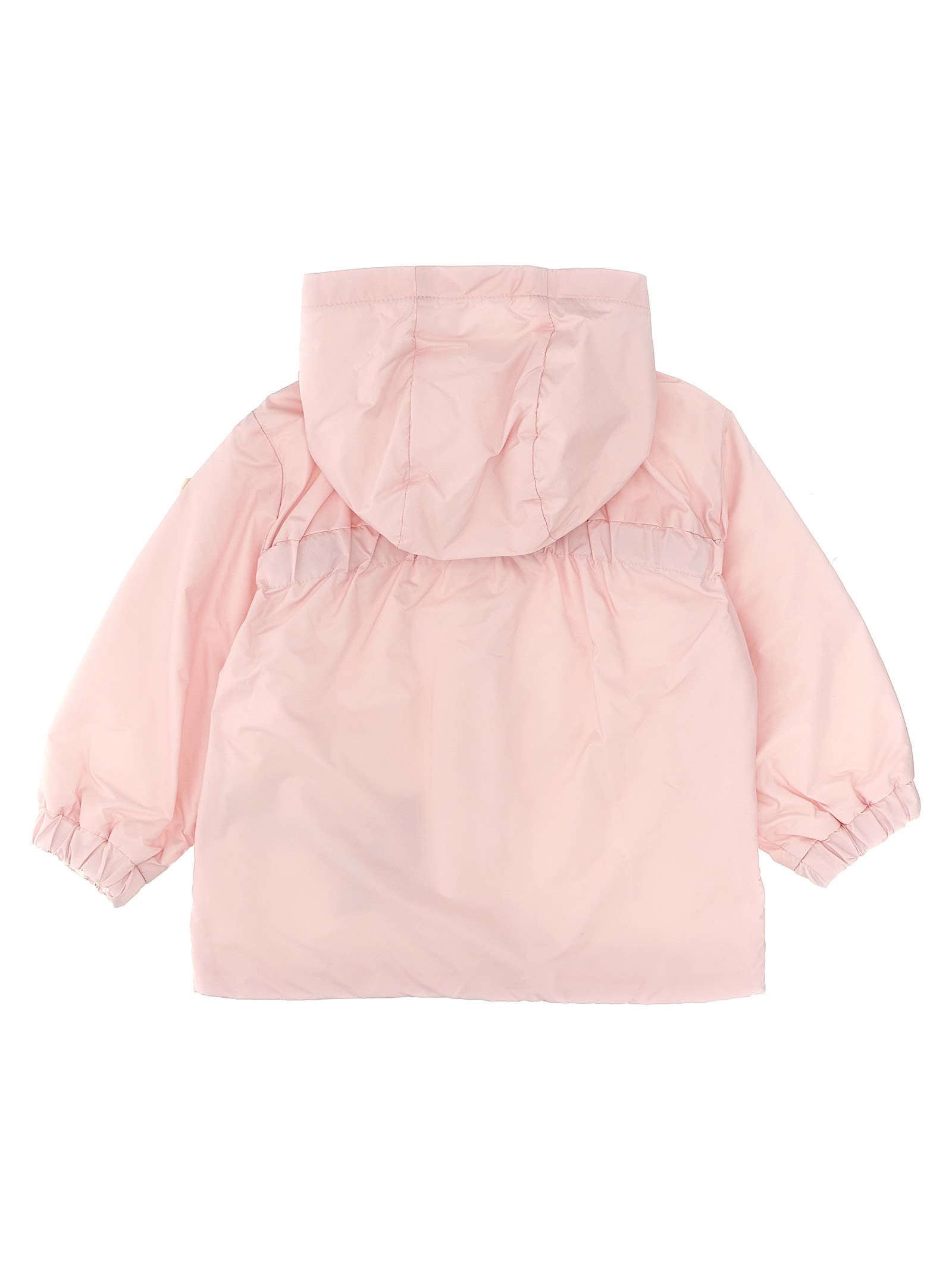 Shop Moncler Raka Hooded Jacket In Pink