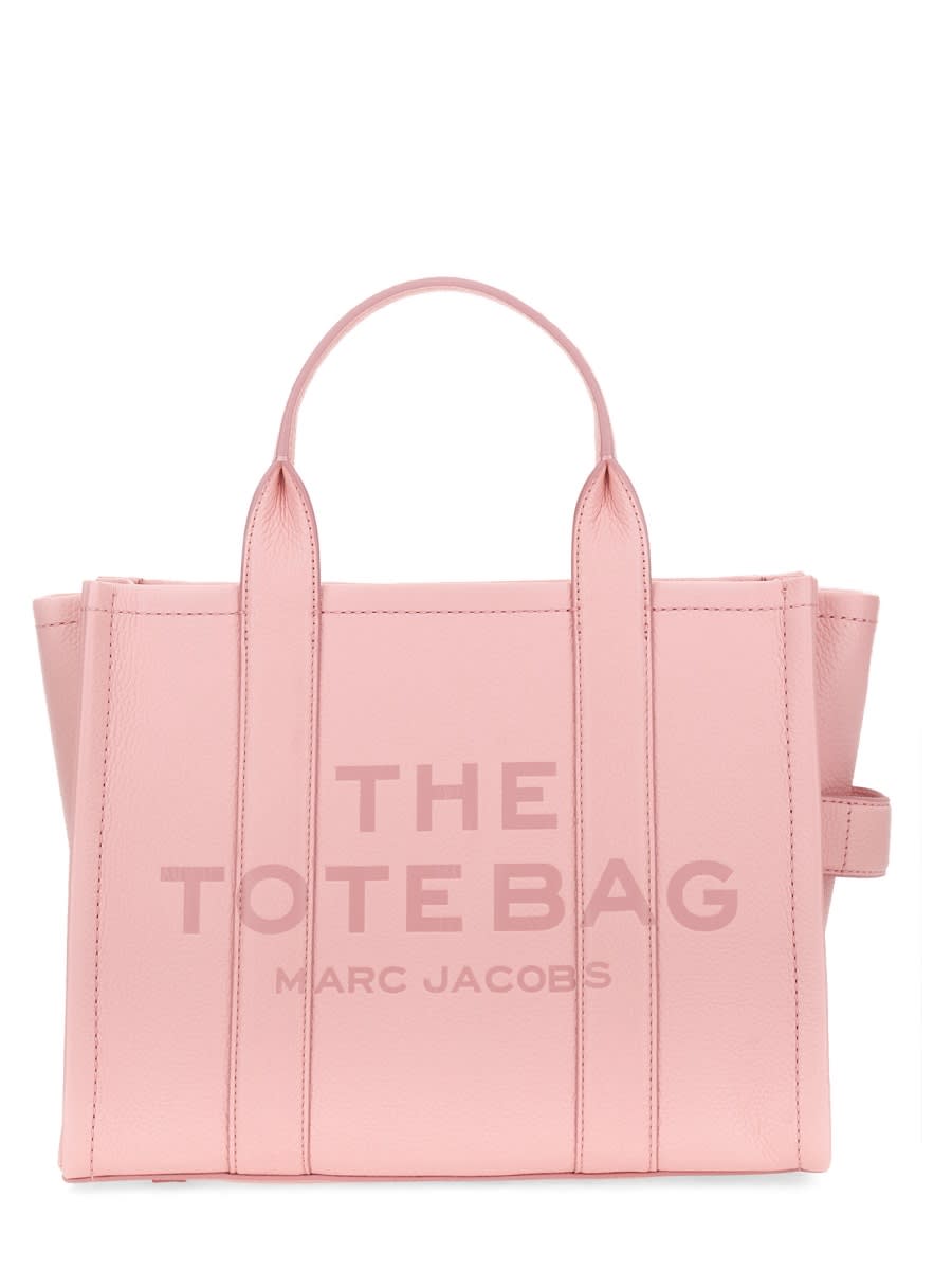 Shop Marc Jacobs The Tote Medium Bag In Pink