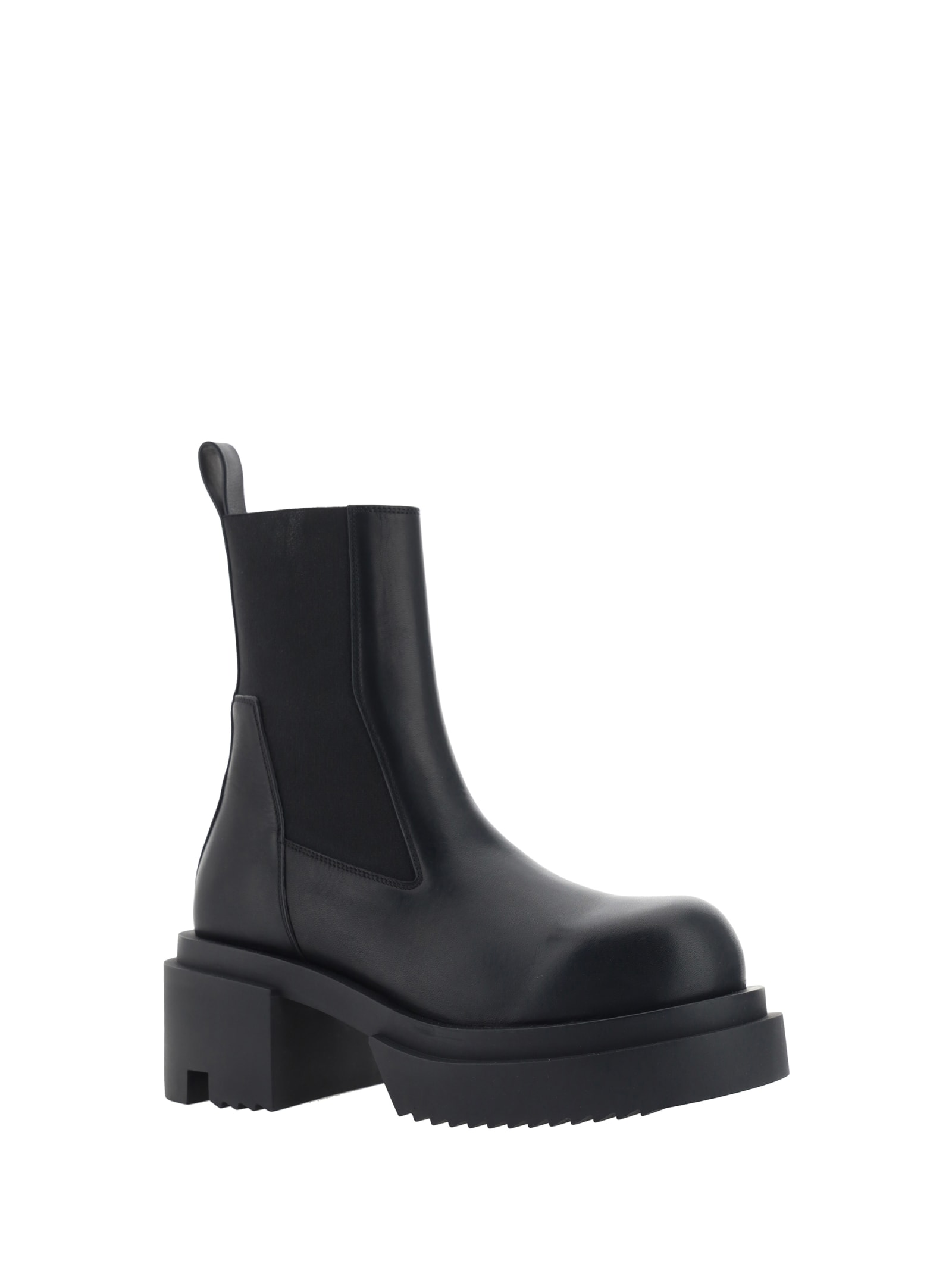 Shop Rick Owens Beatle Bogun Boots In Black